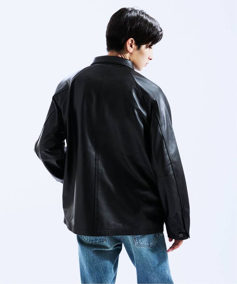 Schott / ショット 別注 カバーオール（レザージャケット）｜JOURNAL 