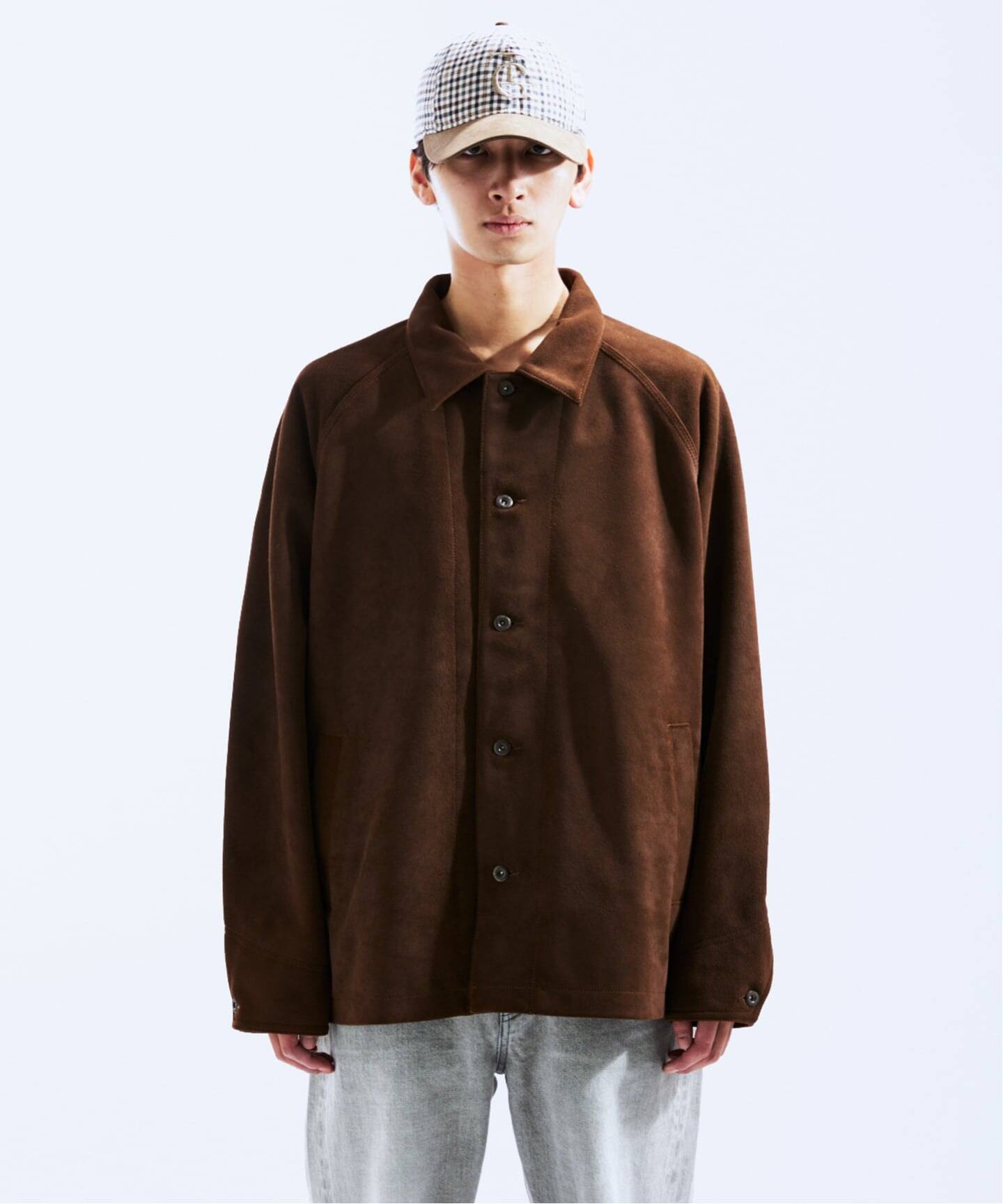 Schott / ショット 別注 スエード カバーオール（レザー