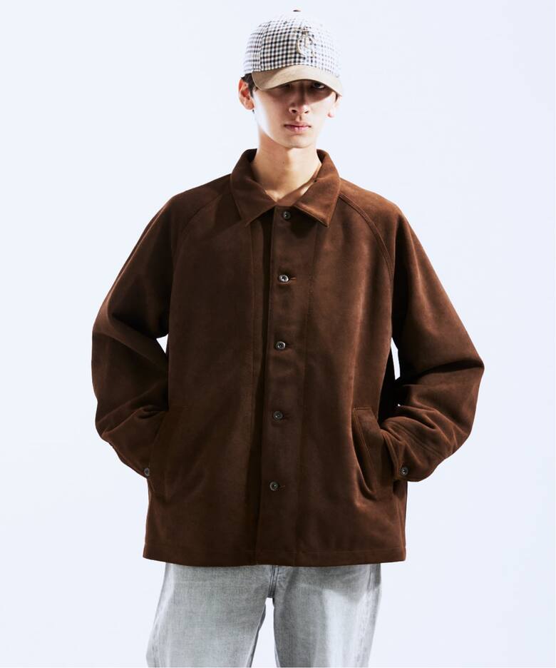Schott / ショット 別注 スエード カバーオール（レザージャケット 