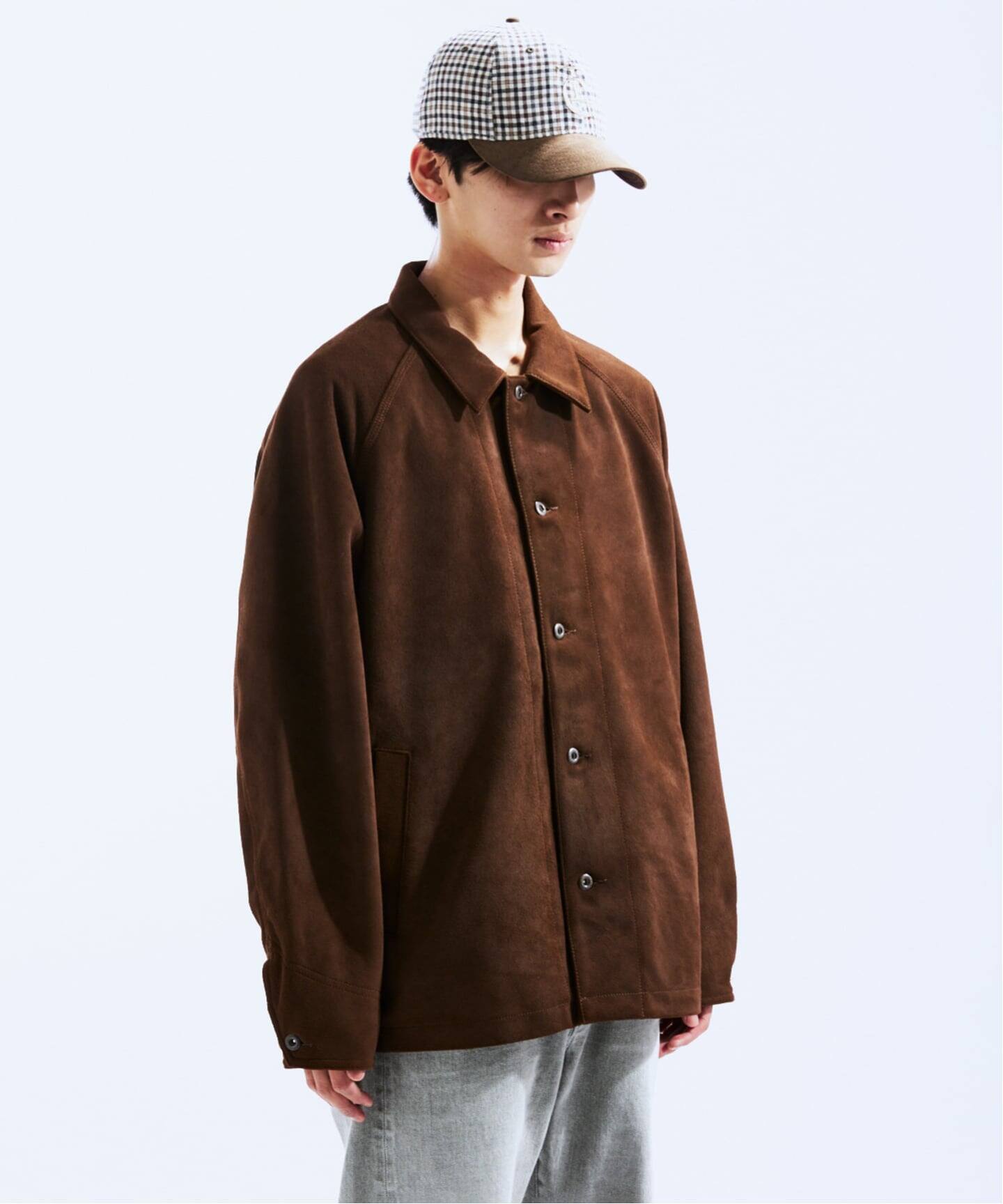 Schott / ショット 別注 スエード カバーオール（レザージャケット