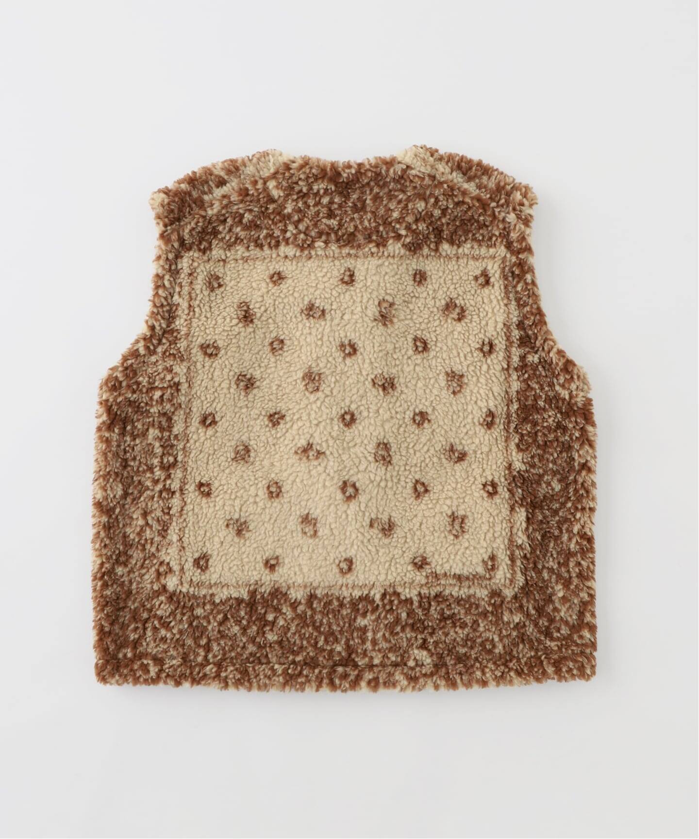 NOMARHYTHM TEXTILE (ノーマリズム テキスタイル) DYG Sherpa Vest