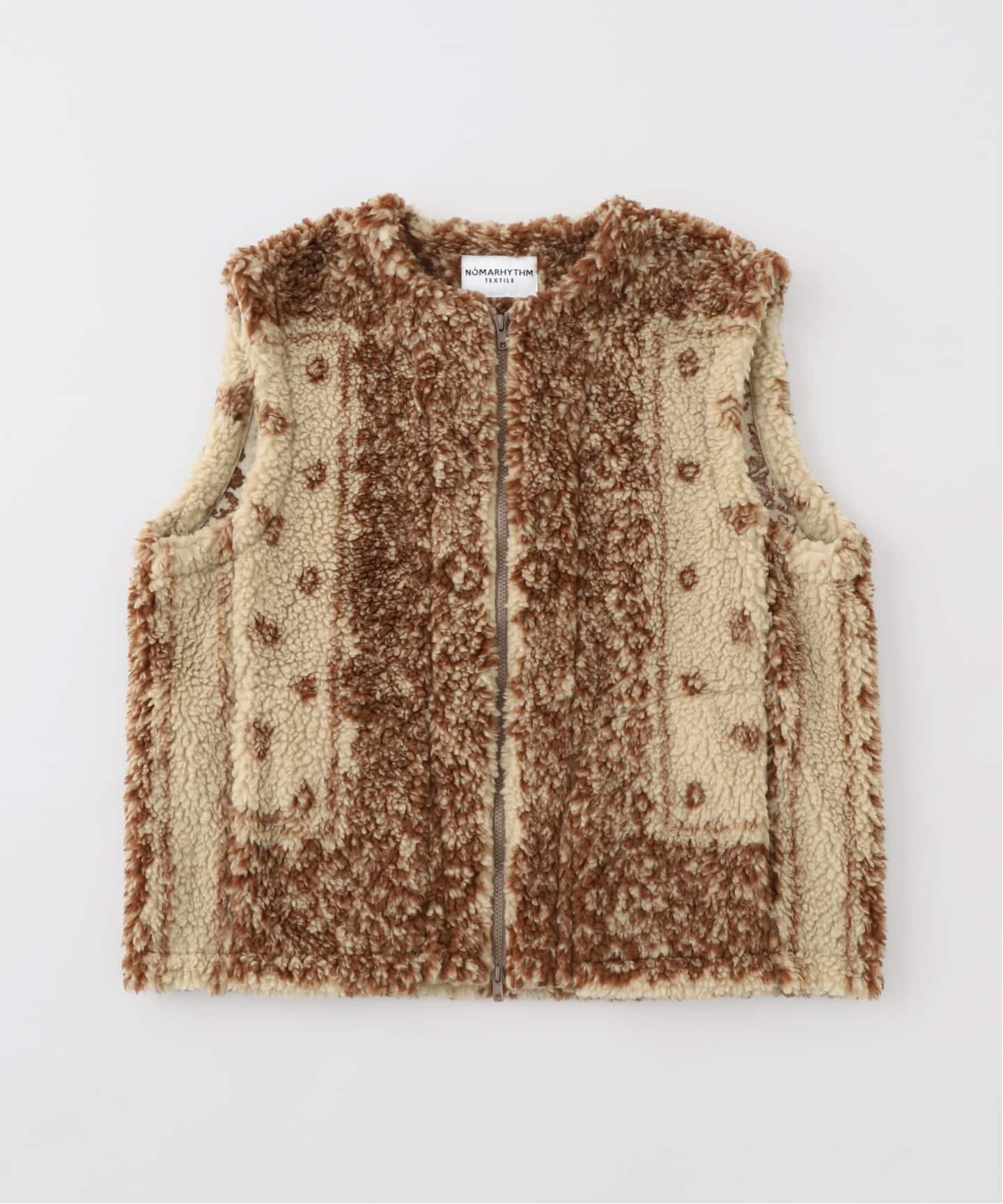 NOMARHYTHM TEXTILE (ノーマリズム テキスタイル) DYG Sherpa Vest