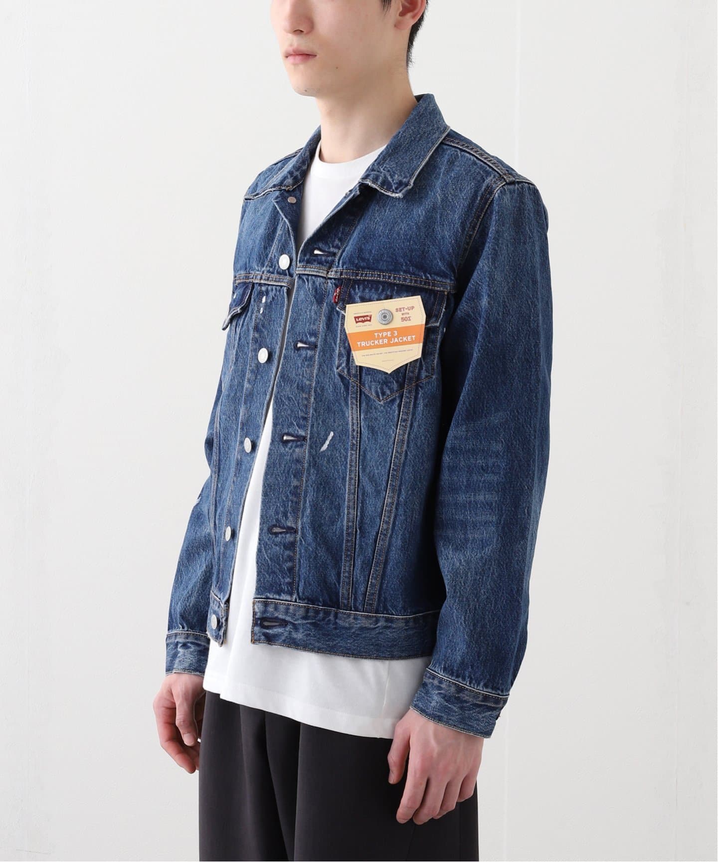 Levi's デニムジャケット Medium Levi's Made And Crafted Oversized Type 3 Trucker Jacket