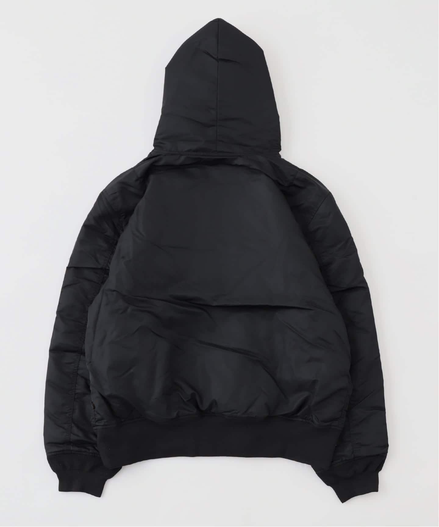 ALPHA / アルファ PULL-OVER HOODED MA-1（その他ブルゾン／アウター
