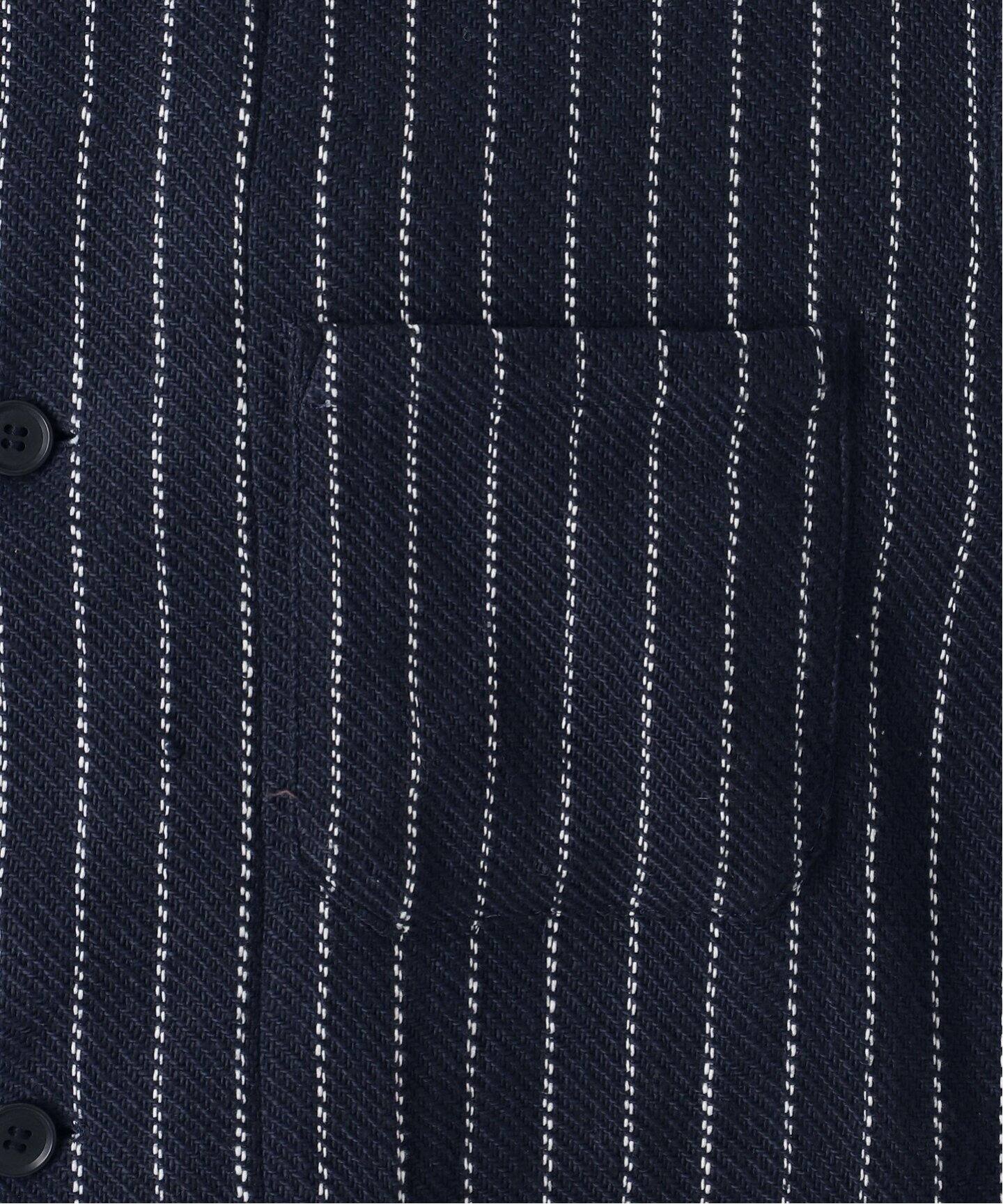 FOLL/フォル】khadi cotton stripe jacket（その他ブルゾン／アウター