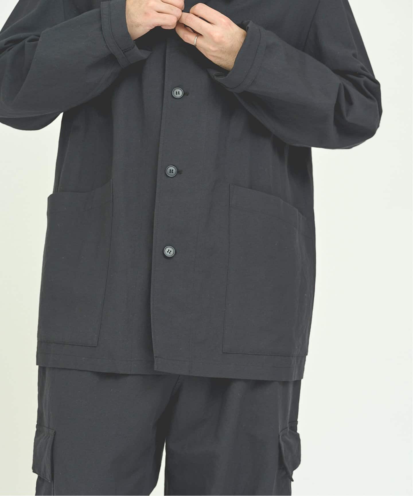 FOLLフォル(unfollow) 今期新作khadi jacket FOLL / フォル】washed wool linen light jacket（テーラード