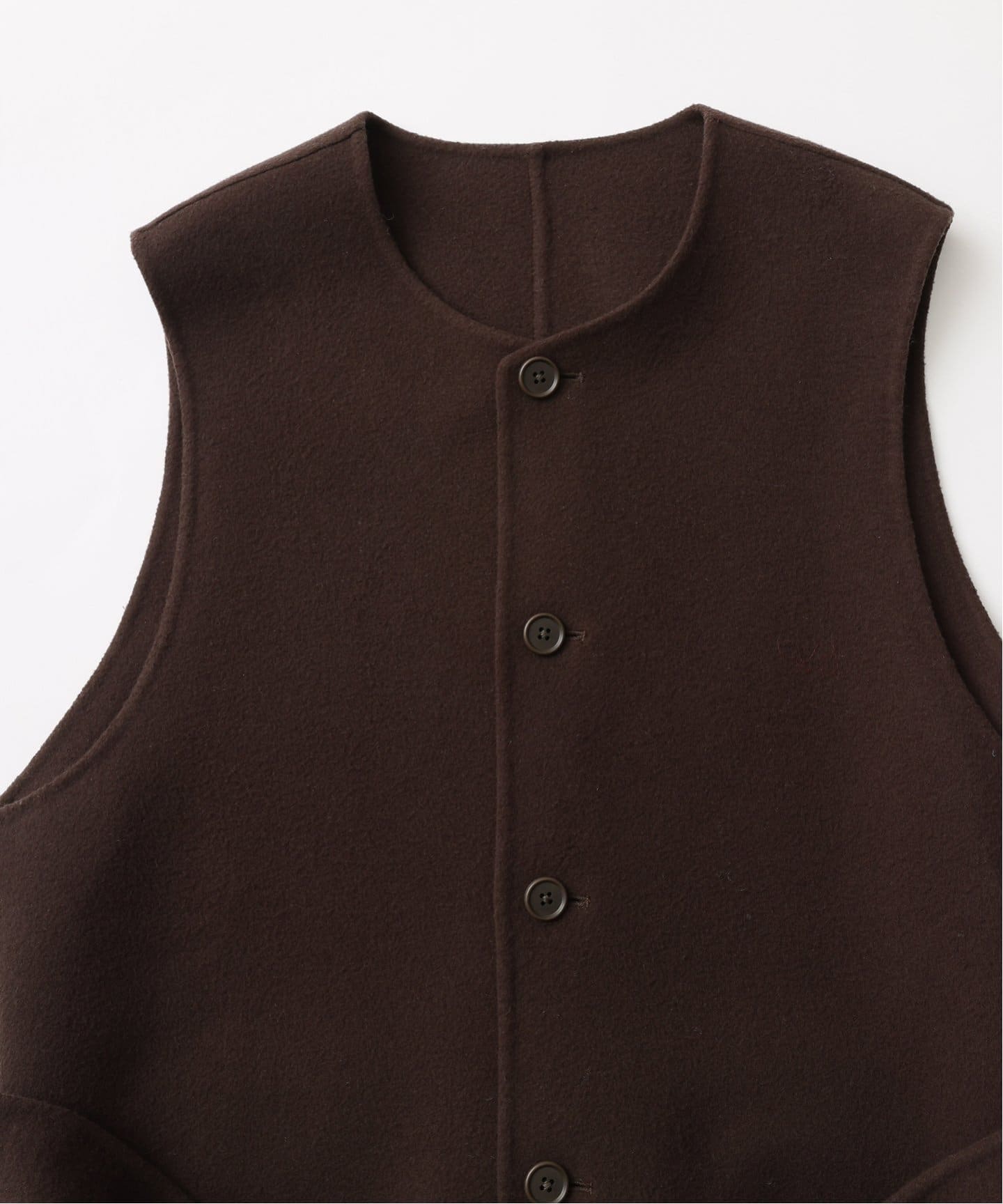 FOLL/フォル】sp160s soft rever wardrobe vest（ベスト）｜JOURNAL