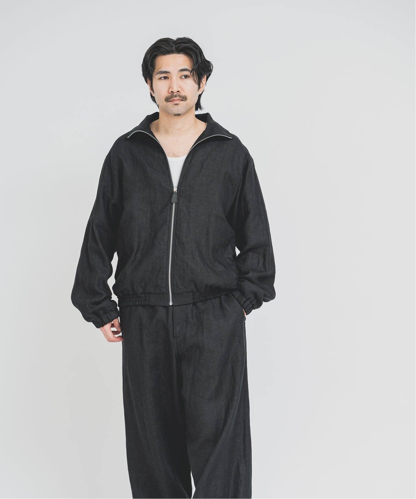 FOLLフォル(unfollow) 今期新作khadi jacket FOLL / フォル】wet linen track jacket（その他ブルゾン