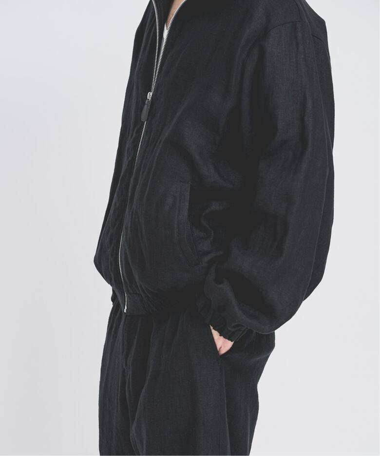 FOLL / フォル】wet linen track jacket（その他ブルゾン／アウター 