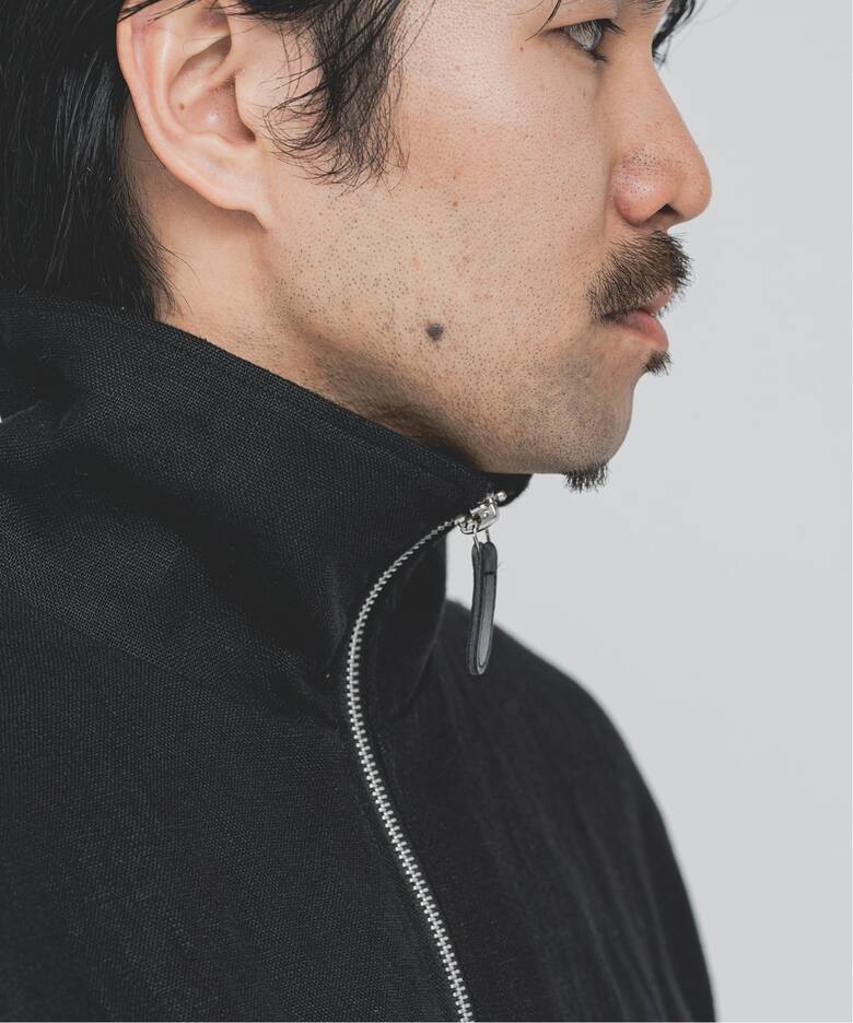 FOLL / フォル】wet linen track jacket（その他ブルゾン／アウター 