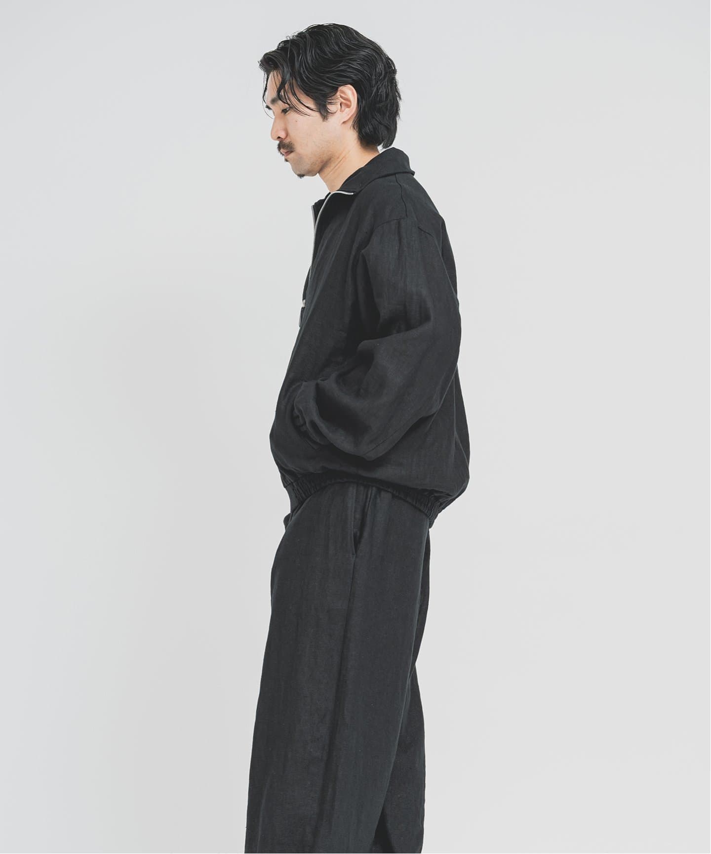 UNFOLLOW【FOLL/フォル】wet linen track jacket FOLL / フォル】wet linen track jacket（その他ブルゾン