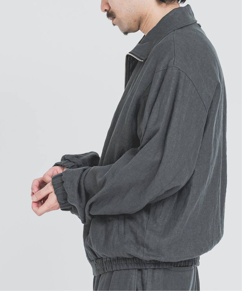 FOLL / フォル】wet linen track jacket（その他ブルゾン／アウター 