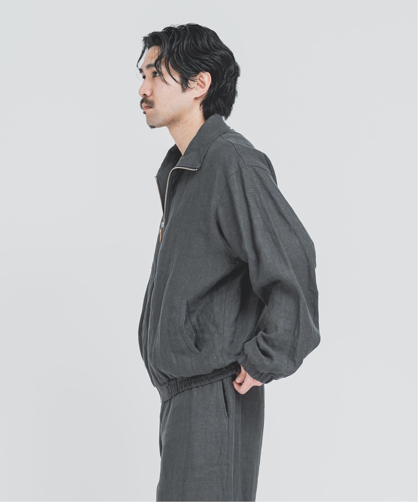 ounce anu. wool 100% check jacket ジャケット Single Collar Short Jacket | Herringbone | UNIQLO US