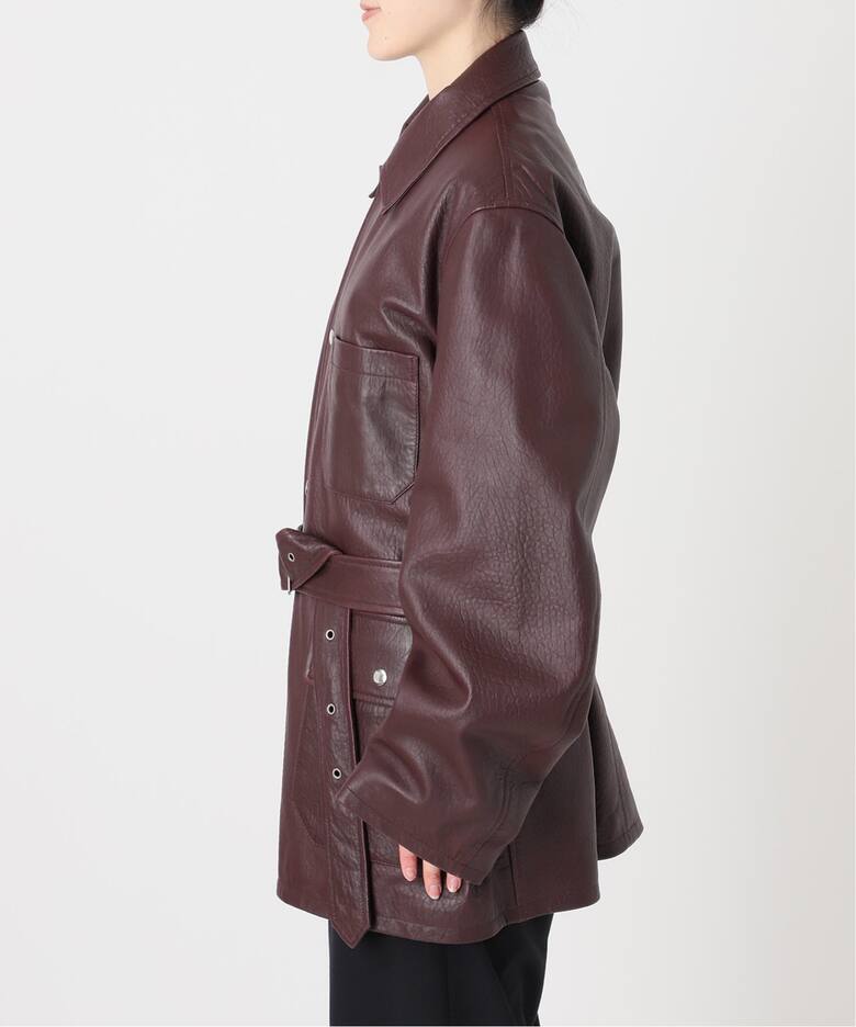 FOLL/フォル】new zealand lamb leather wardrobe blouso（その他 