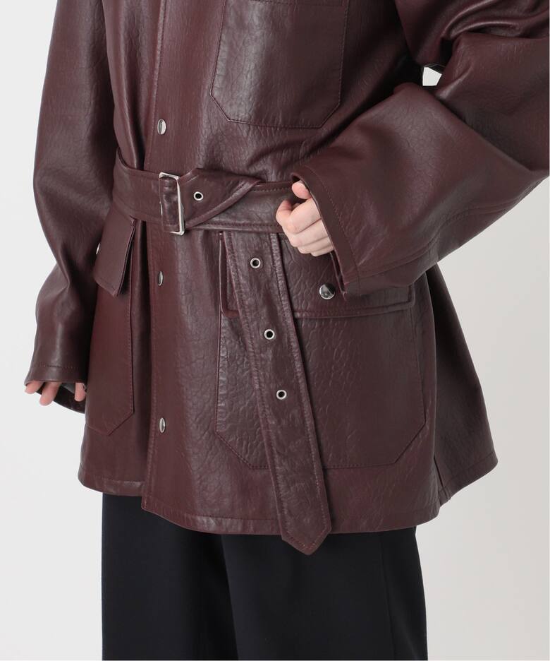 FOLL/フォル】new zealand lamb leather wardrobe blouso（その他 