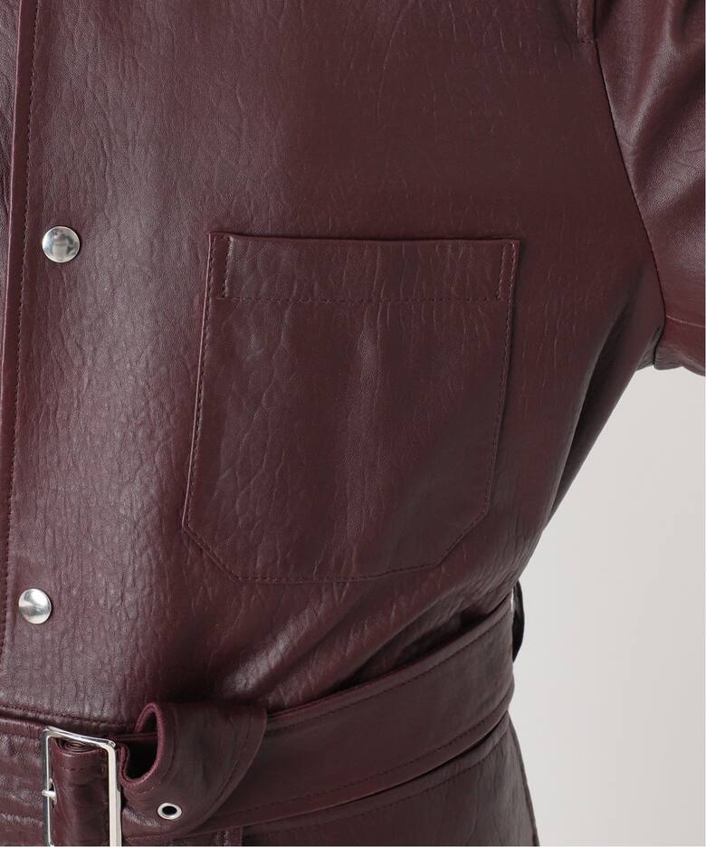 FOLL/フォル】new zealand lamb leather wardrobe blouso（その他 