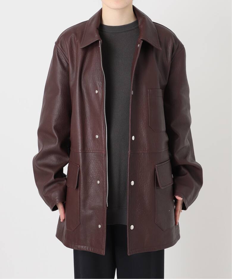 FOLL/フォル】new zealand lamb leather wardrobe blouso（その他 