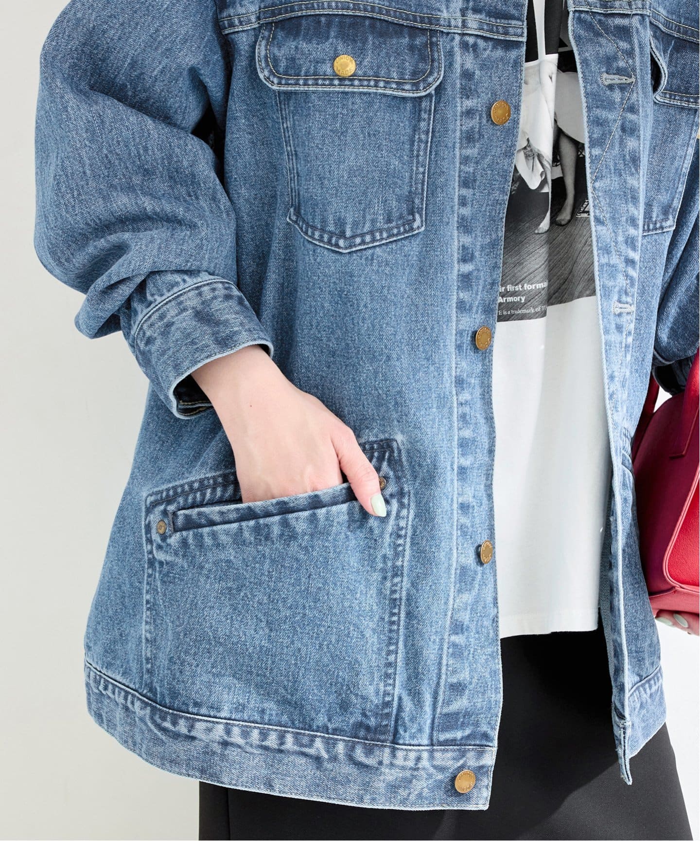 B.C STOCK DUJOURデュジュールRIDING JEANJACKET