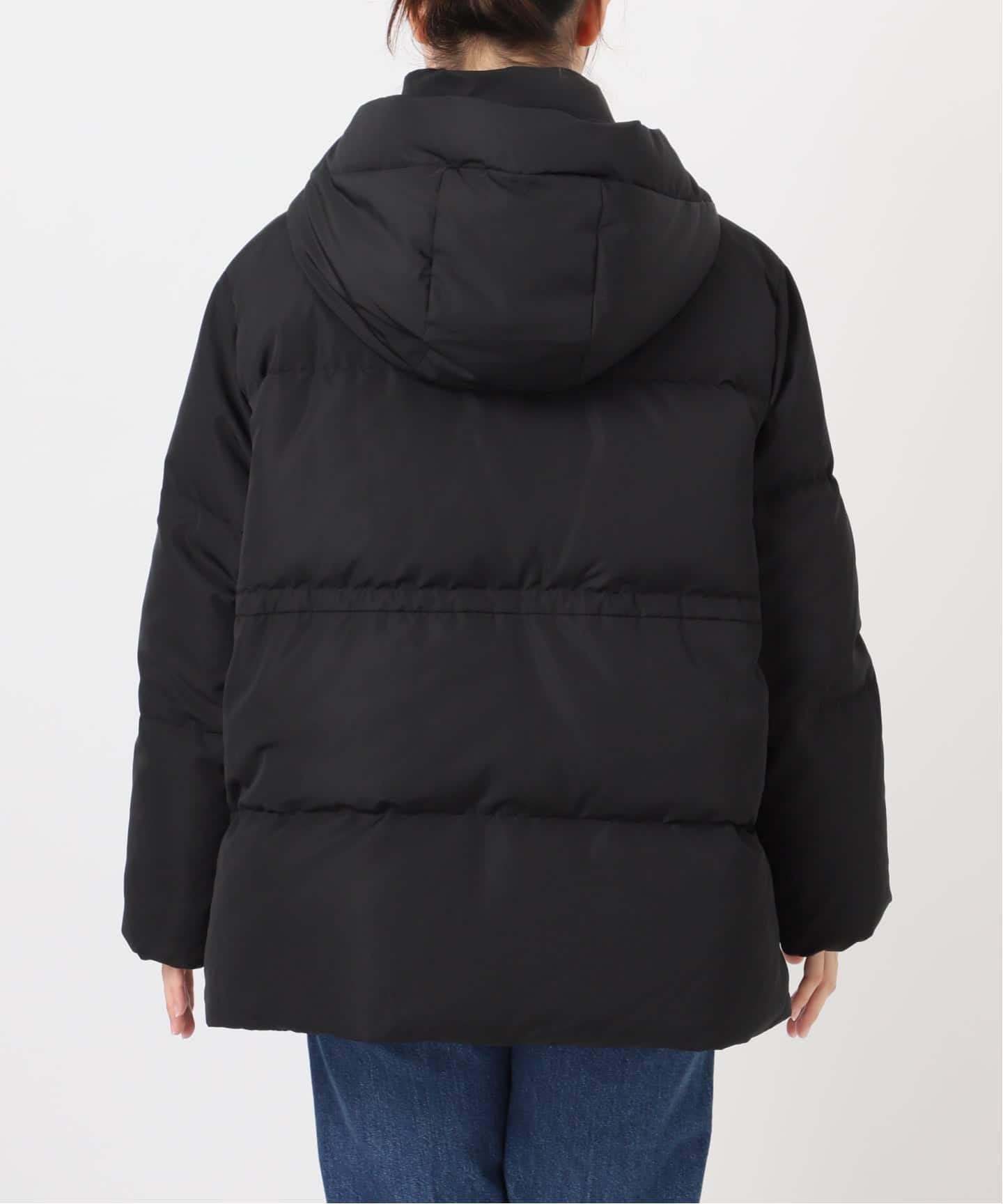 撥水 / 撥油 / フラッフィーフーディミトンダウン（ダウンジャケット