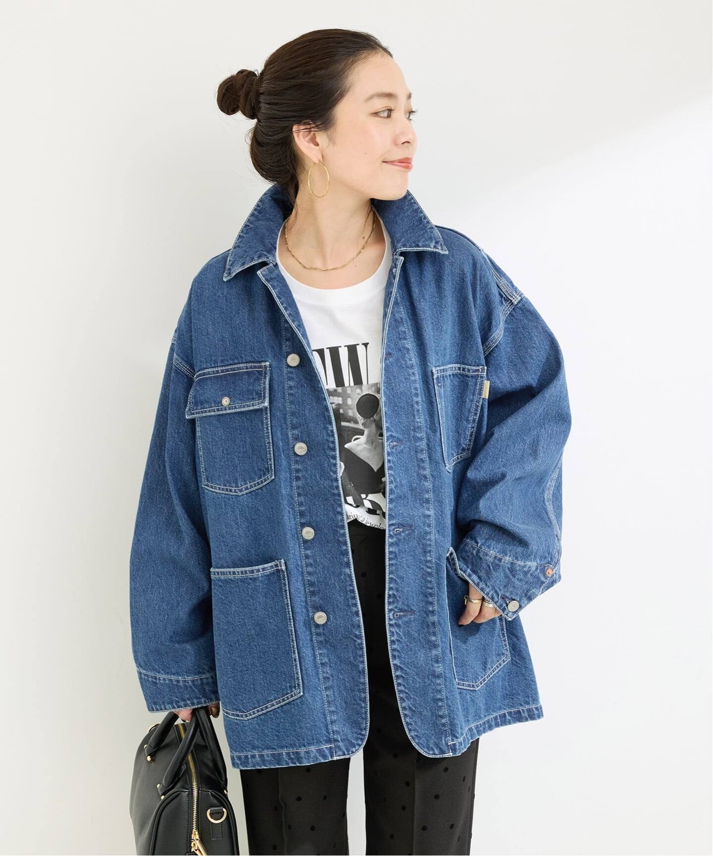 ウォッシャブル / DU JOUR/デュ ジュール NEW JEAN COVERALL2 