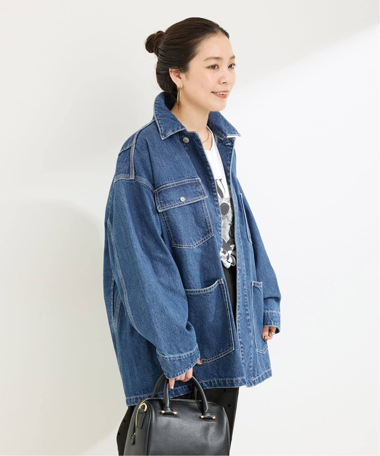 ウォッシャブル / DU JOUR/デュ ジュール NEW JEAN COVERALL2 