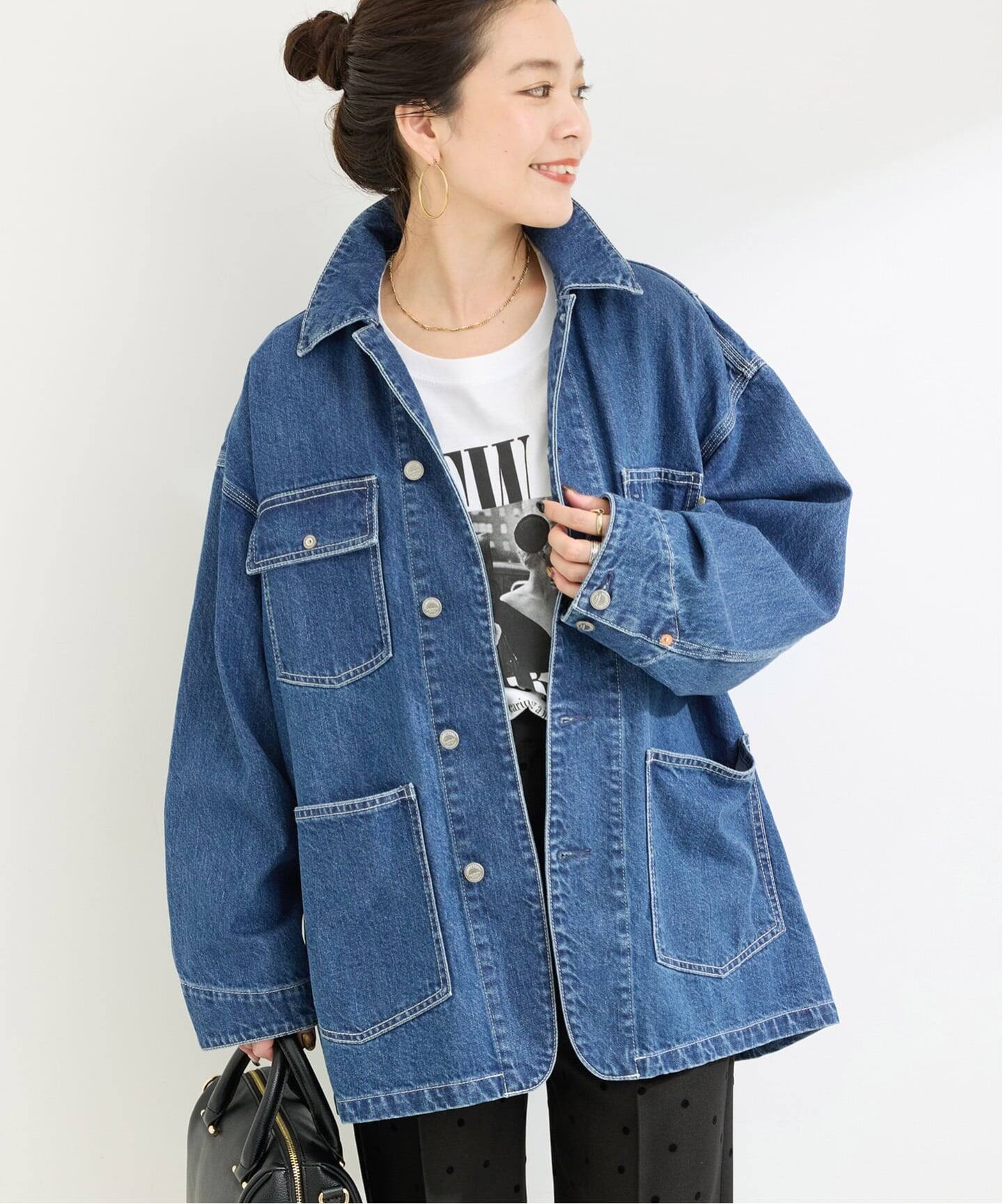 ウォッシャブル / DU JOUR/デュ ジュール NEW JEAN COVERALL2 