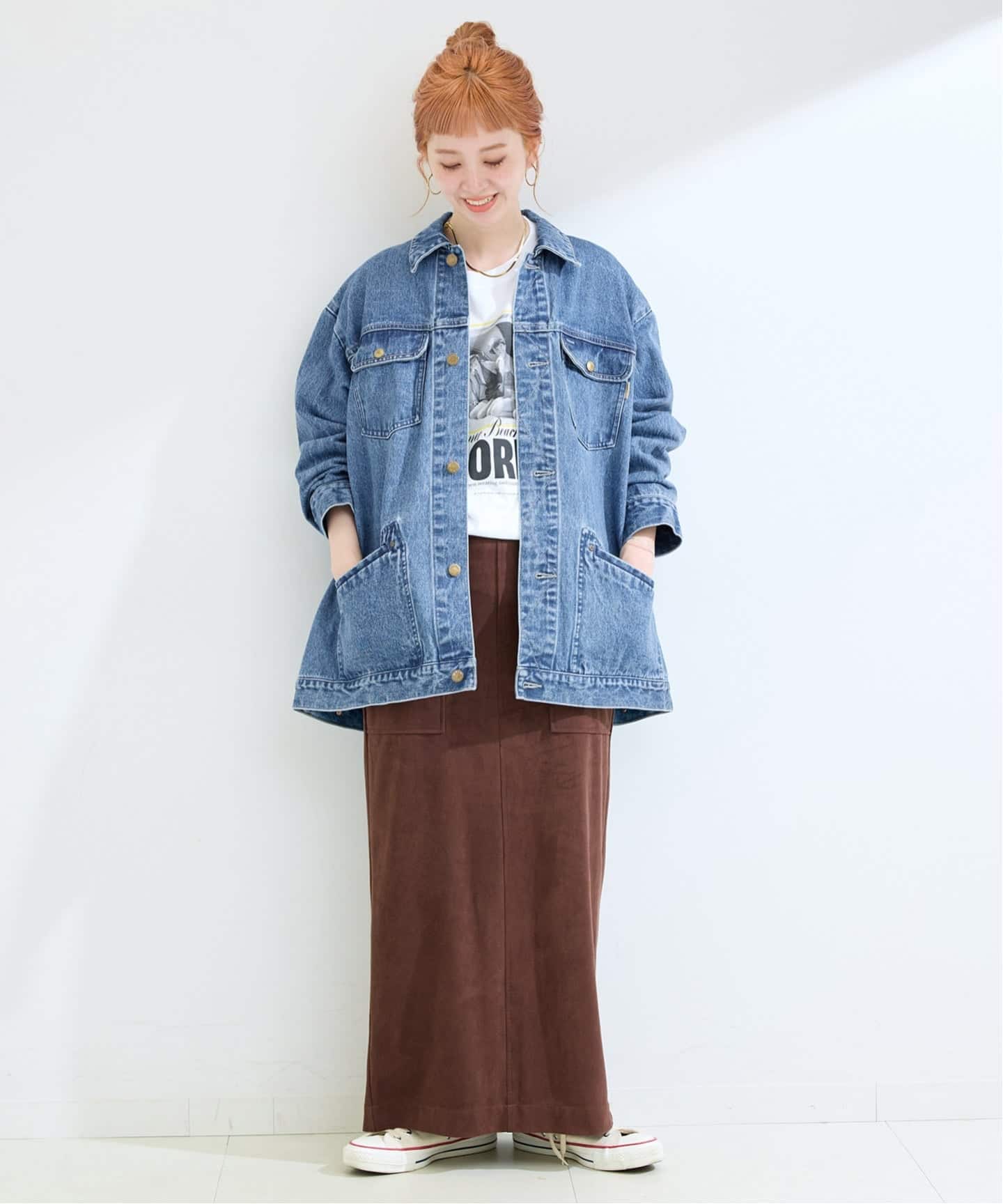 追加》ウォッシャブル / DU JOUR/デュ ジュール RIDING JEAN JACKET