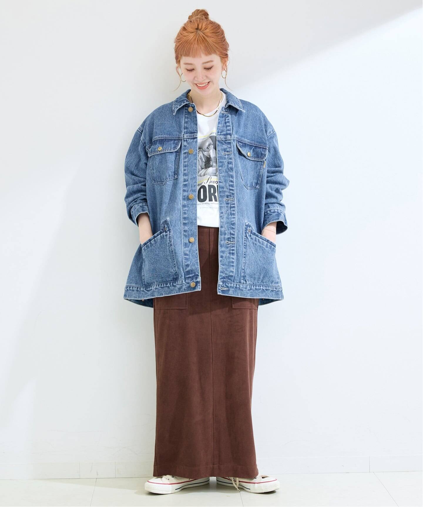 追加》ウォッシャブル / DU JOUR/デュ ジュール RIDING JEAN JACKET 