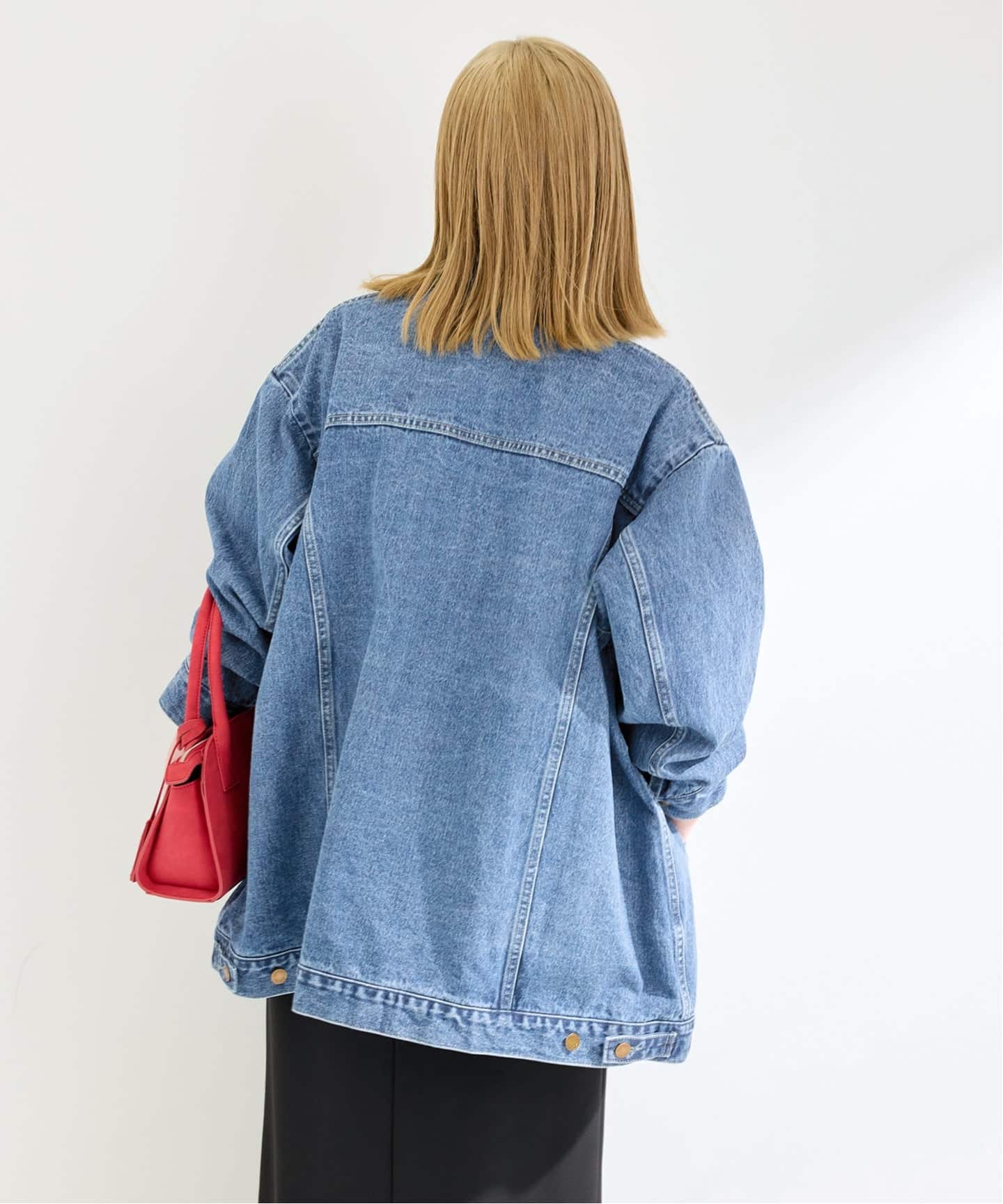追加》ウォッシャブル / DU JOUR/デュ ジュール RIDING JEAN JACKET