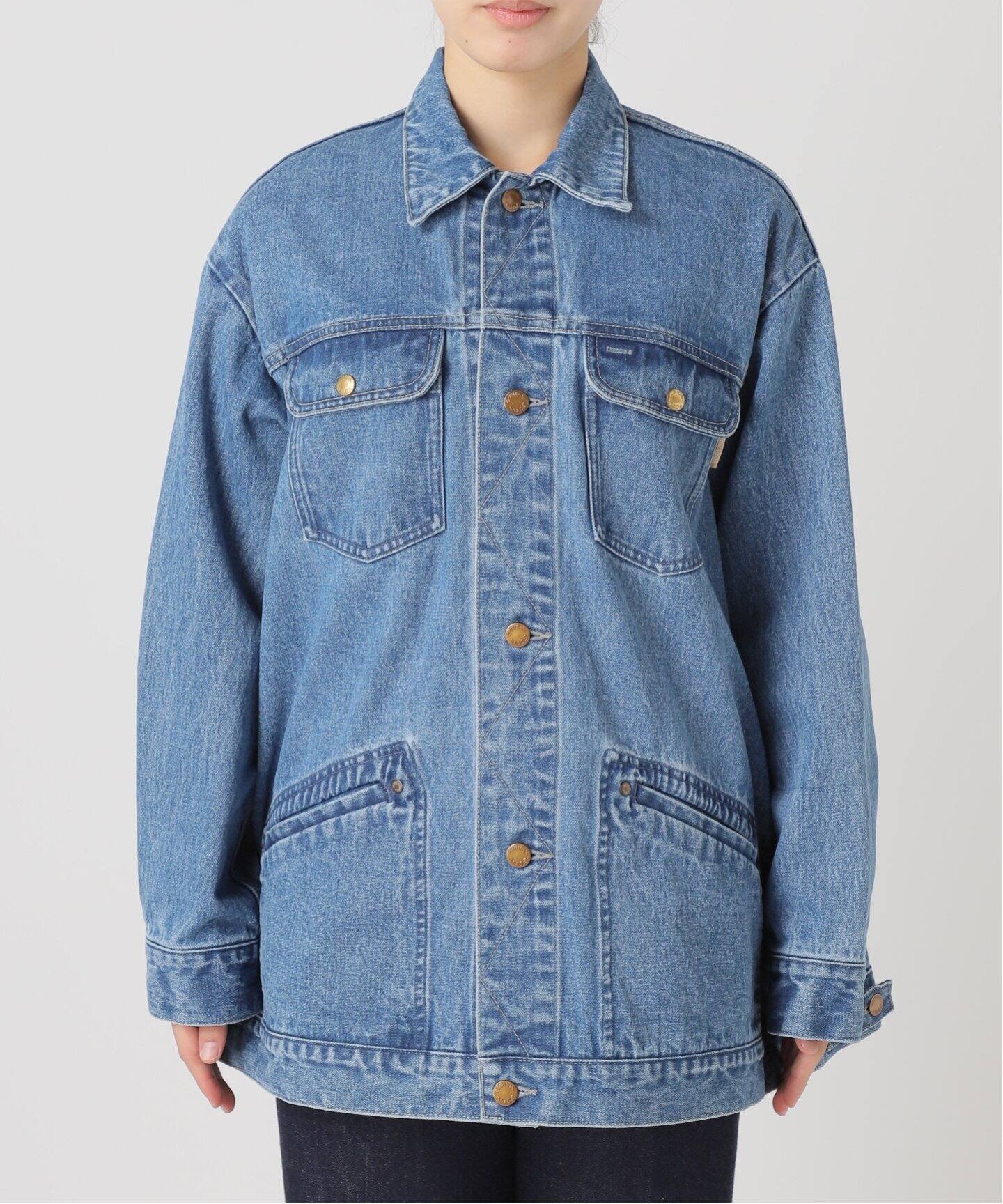 追加》ウォッシャブル / DU JOUR/デュ ジュール RIDING JEAN JACKET 
