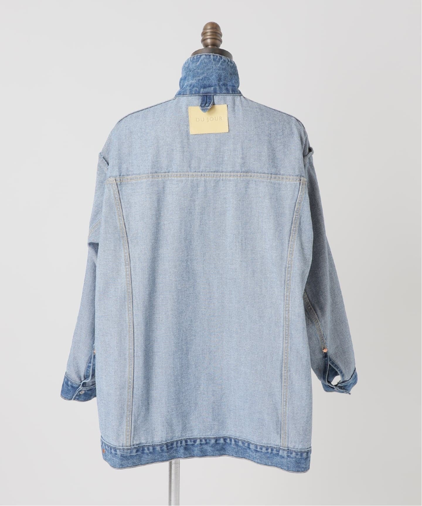 追加》ウォッシャブル / DU JOUR/デュ ジュール RIDING JEAN JACKET