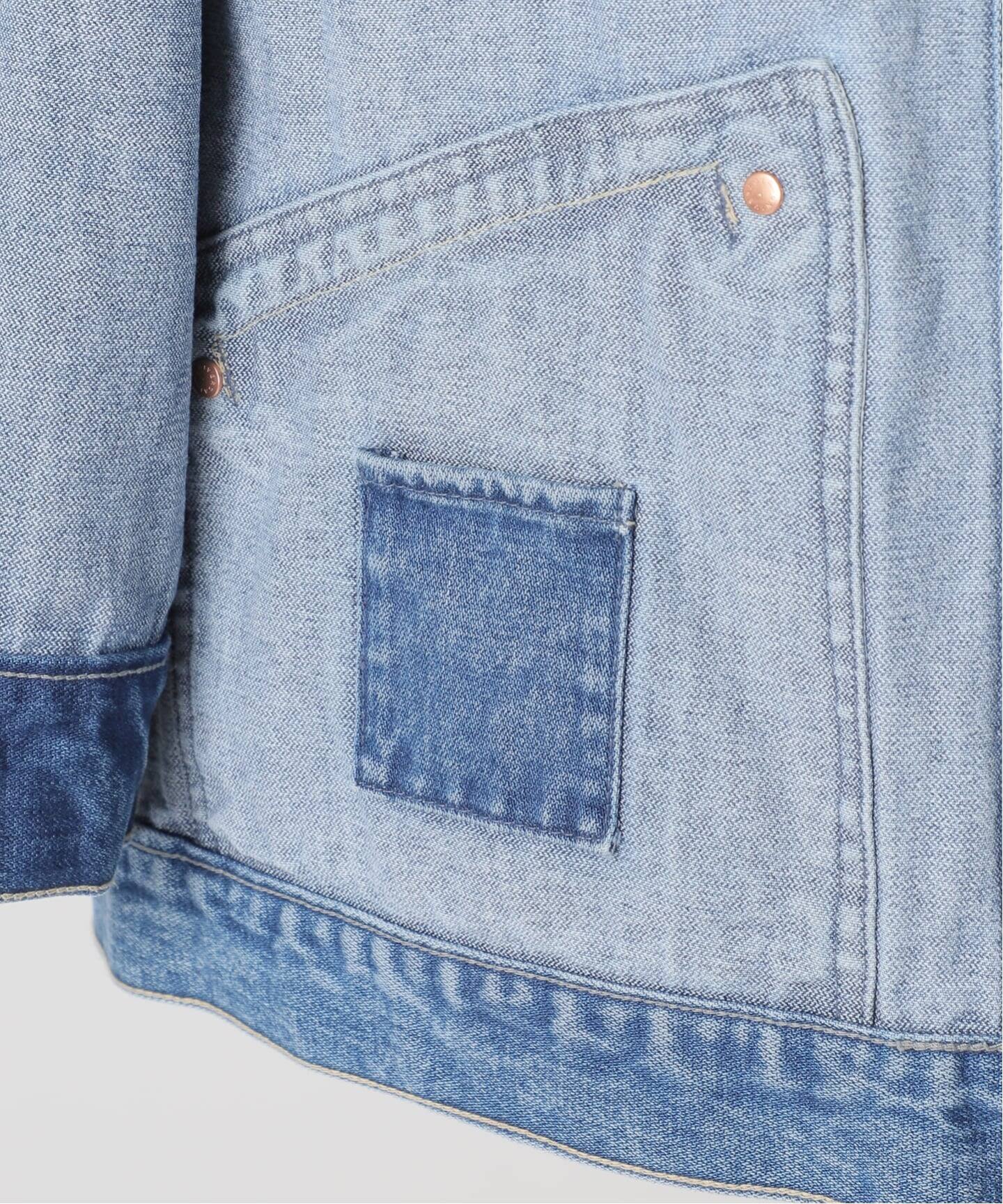 追加》ウォッシャブル / DU JOUR/デュ ジュール RIDING JEAN JACKET
