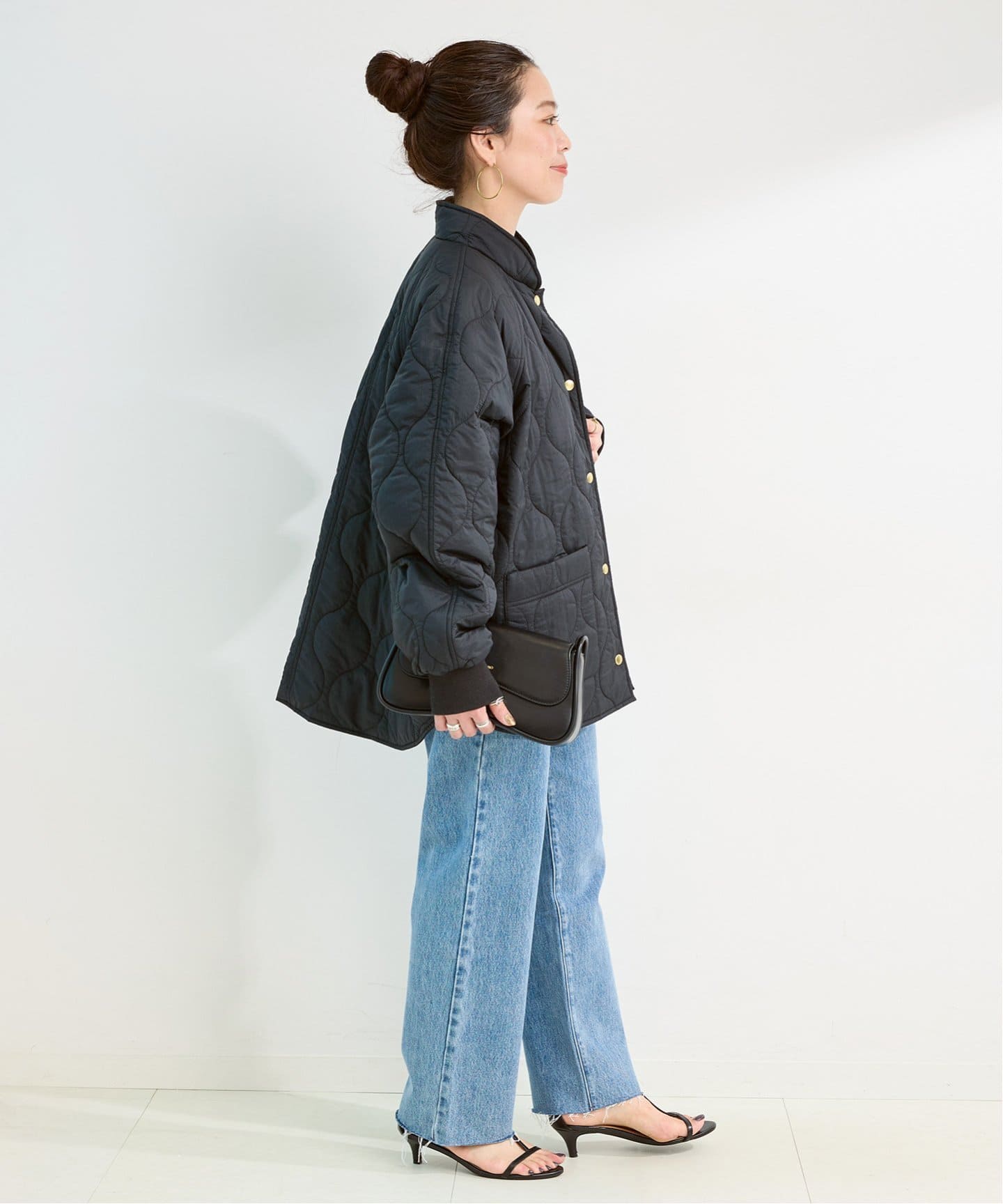 ウォッシャブル / キルティングリバーシブルブルゾン（その他ブルゾン