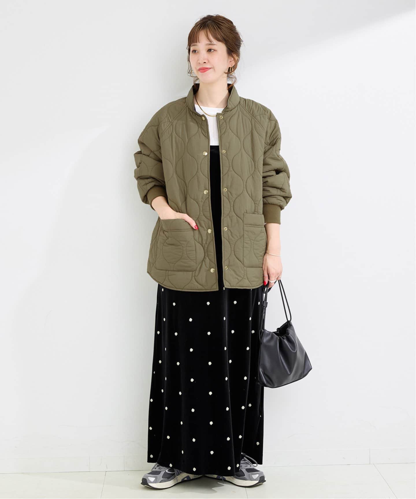 ウォッシャブル / キルティングリバーシブルブルゾン（その他ブルゾン