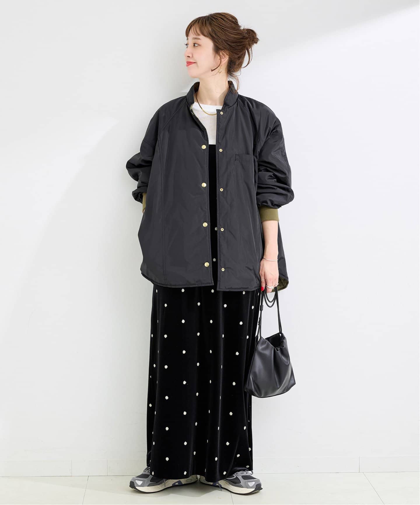 ウォッシャブル / キルティングリバーシブルブルゾン（その他ブルゾン