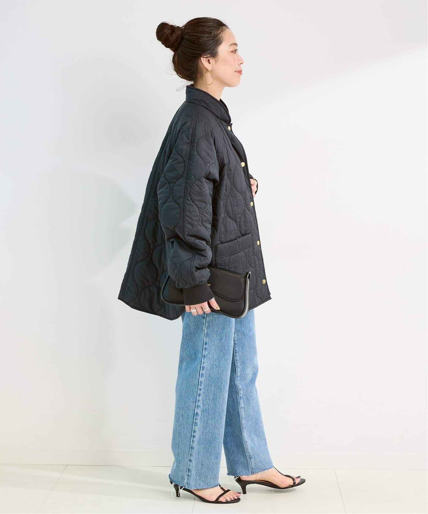 追加》ウォッシャブル / キルティングリバーシブルブルゾン（その他