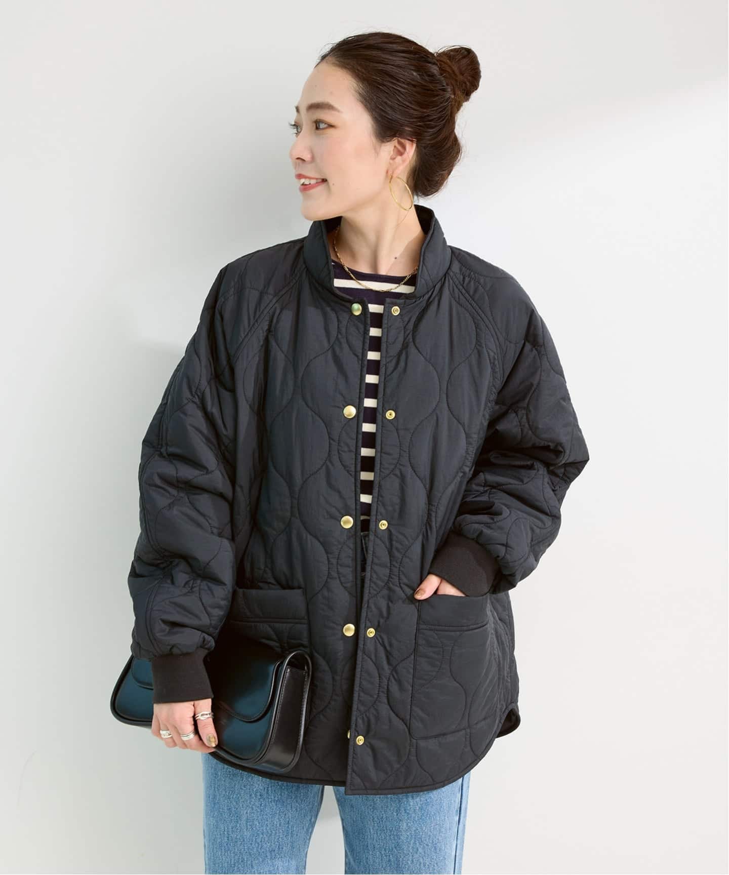 追加2》ウォッシャブル / キルティングリバーシブルブルゾン（その他