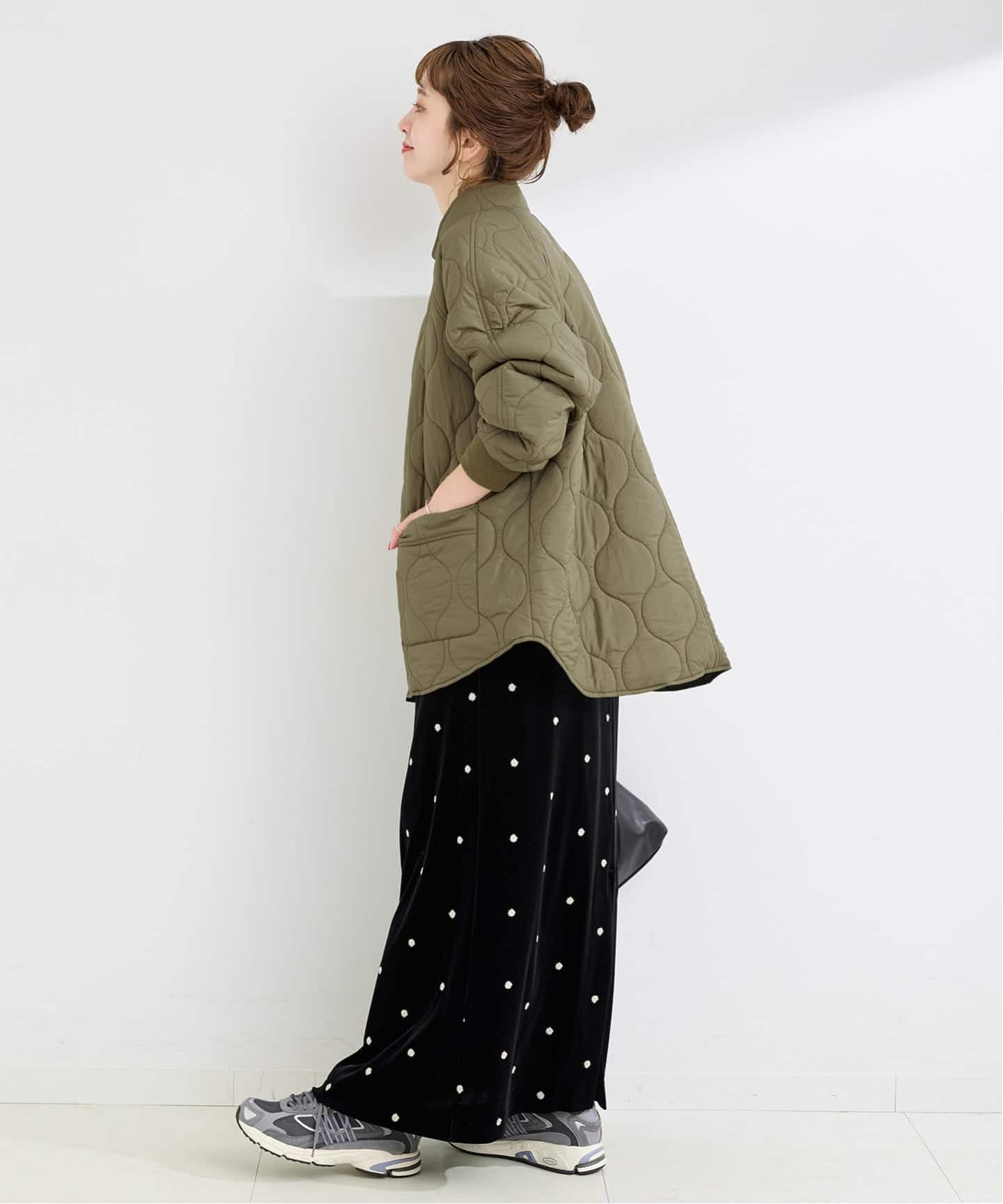 追加2》ウォッシャブル / キルティングリバーシブルブルゾン（その他