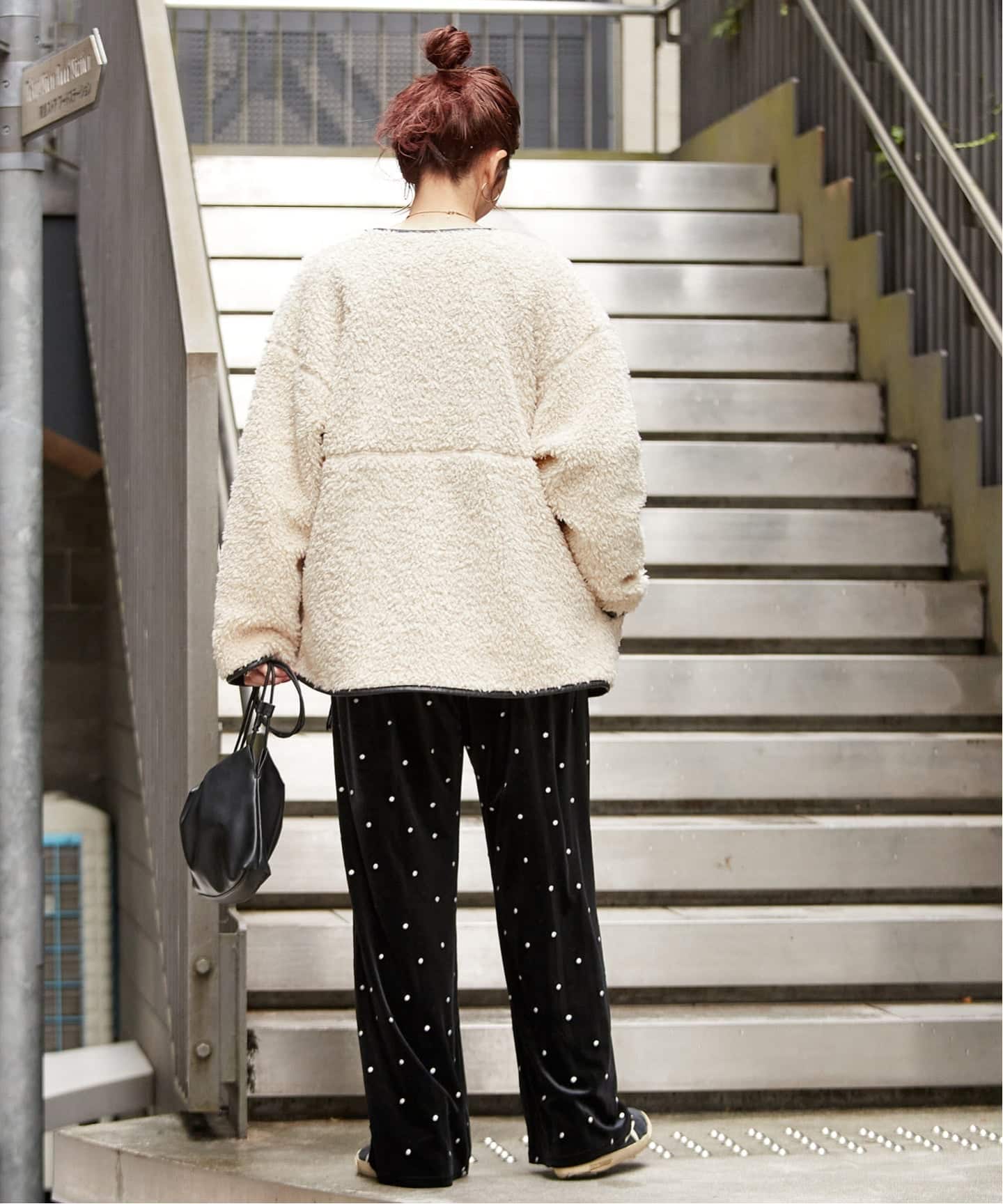 追加3》ボアパイピングブルゾン（その他ブルゾン／アウター）｜B.C