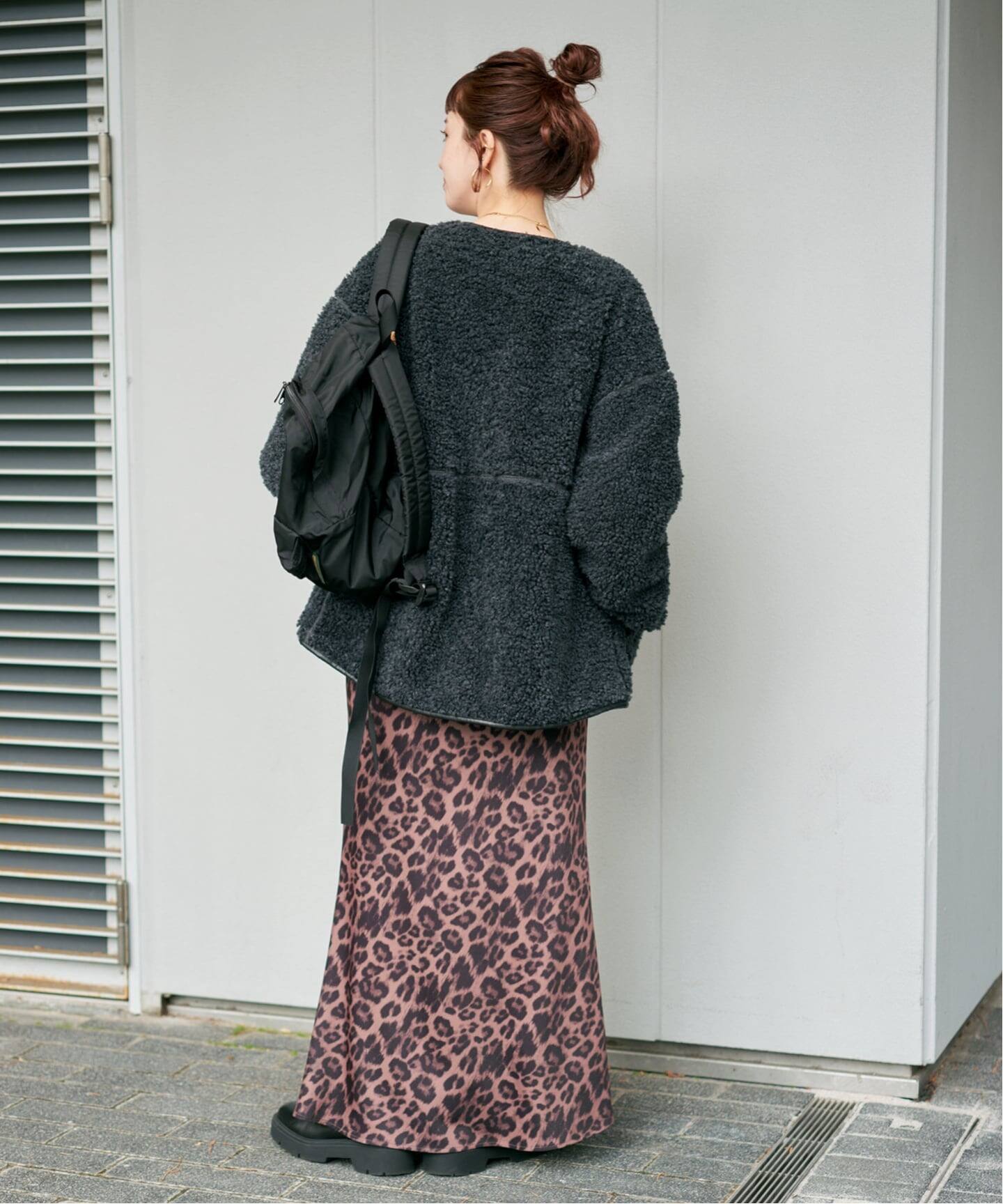 S/Mサイズ展開》ボアパイピングブルゾン2（ボア・フリース）｜B.C