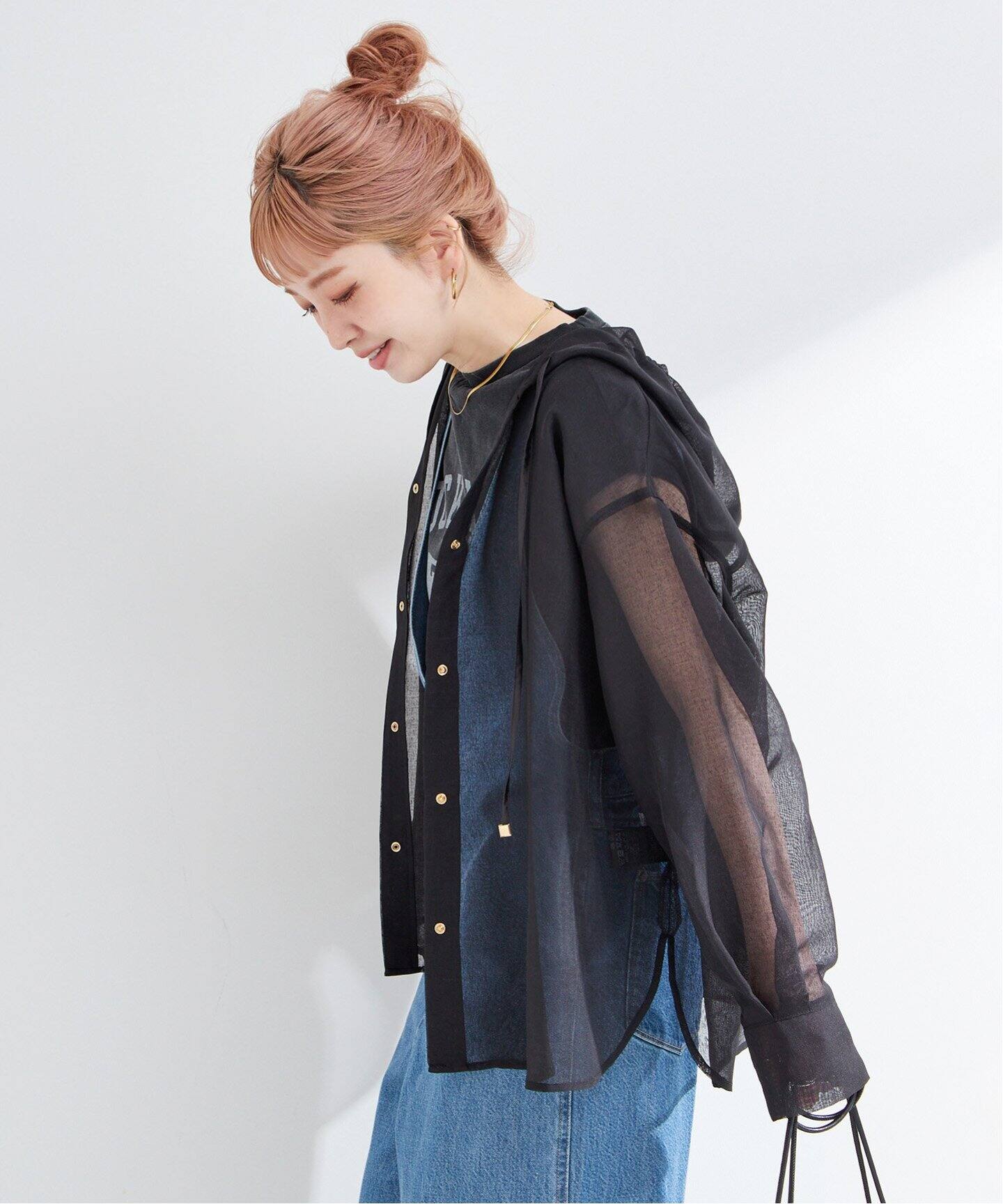 ペリキュール ブルゾン 追加5》手洗い可 / フードシアーブルゾン（その他ブルゾン／アウター