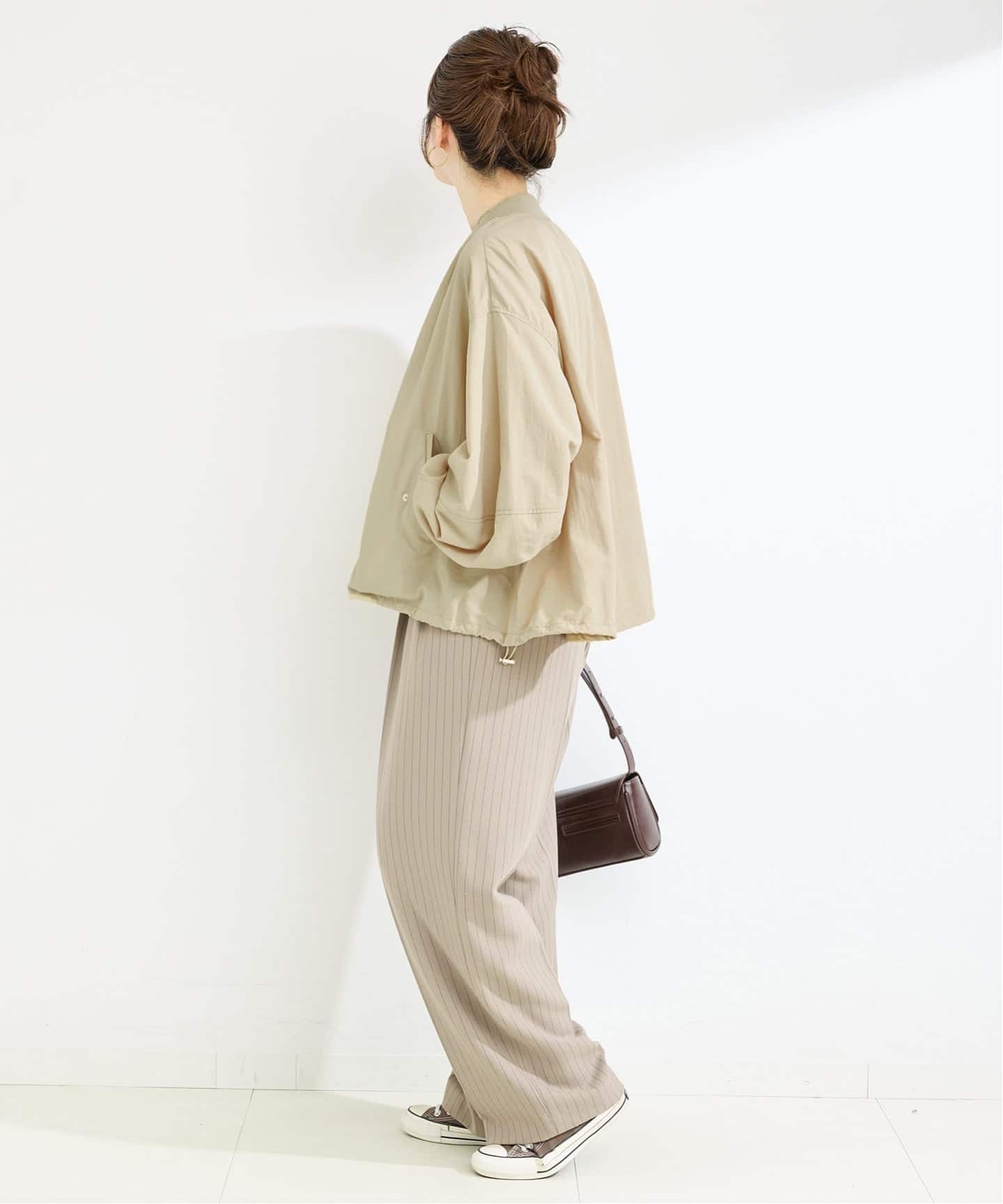 リブカラーブルゾン（その他ブルゾン／アウター）｜B.C STOCK（ベー