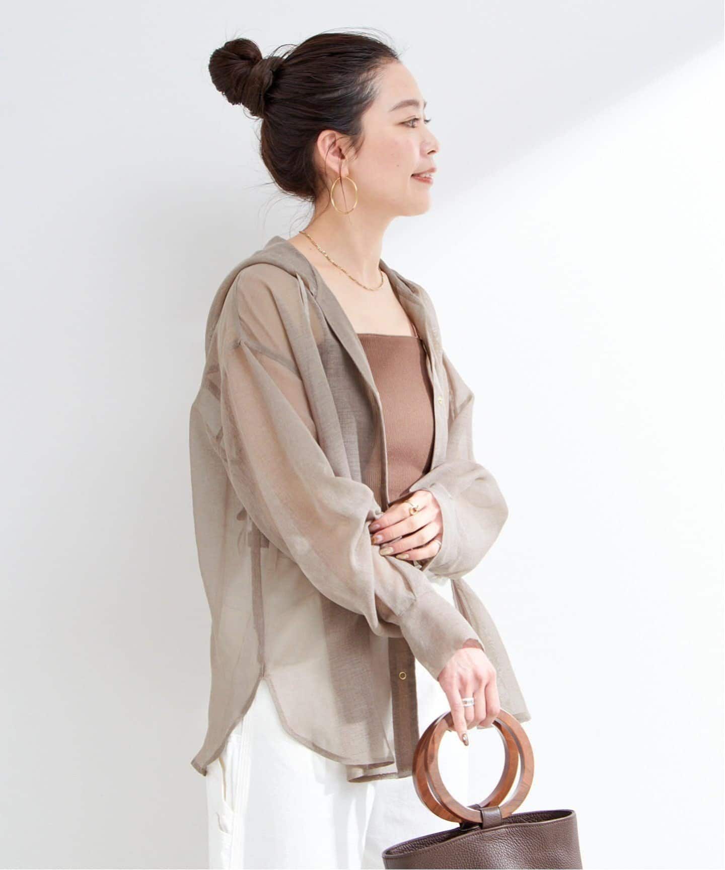 追加8》手洗い可 / フードシアーブルゾン（その他ブルゾン／アウター