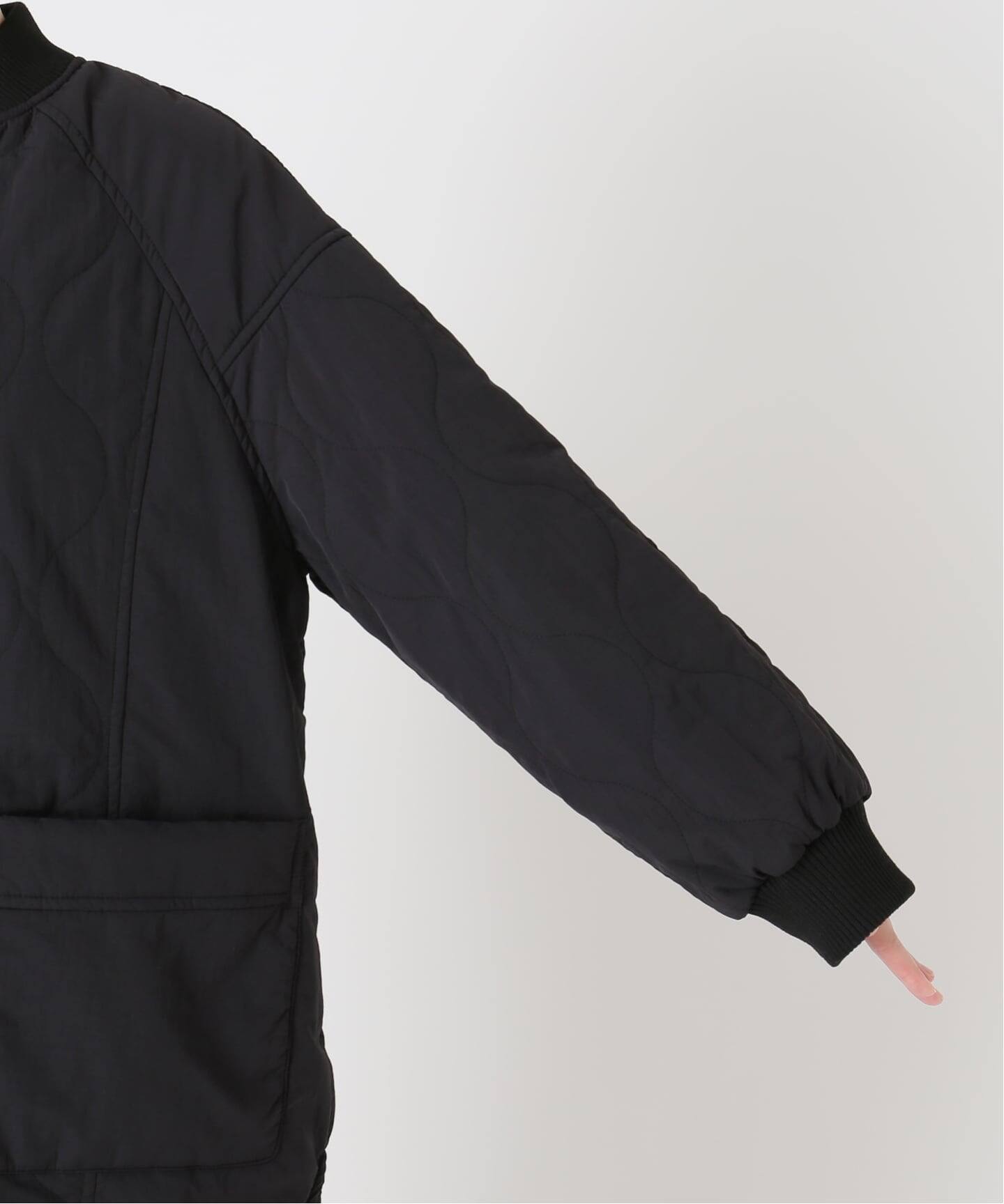 追加5》保温 / リブ付き中綿ブルゾン（中綿・キルティング）｜B.C