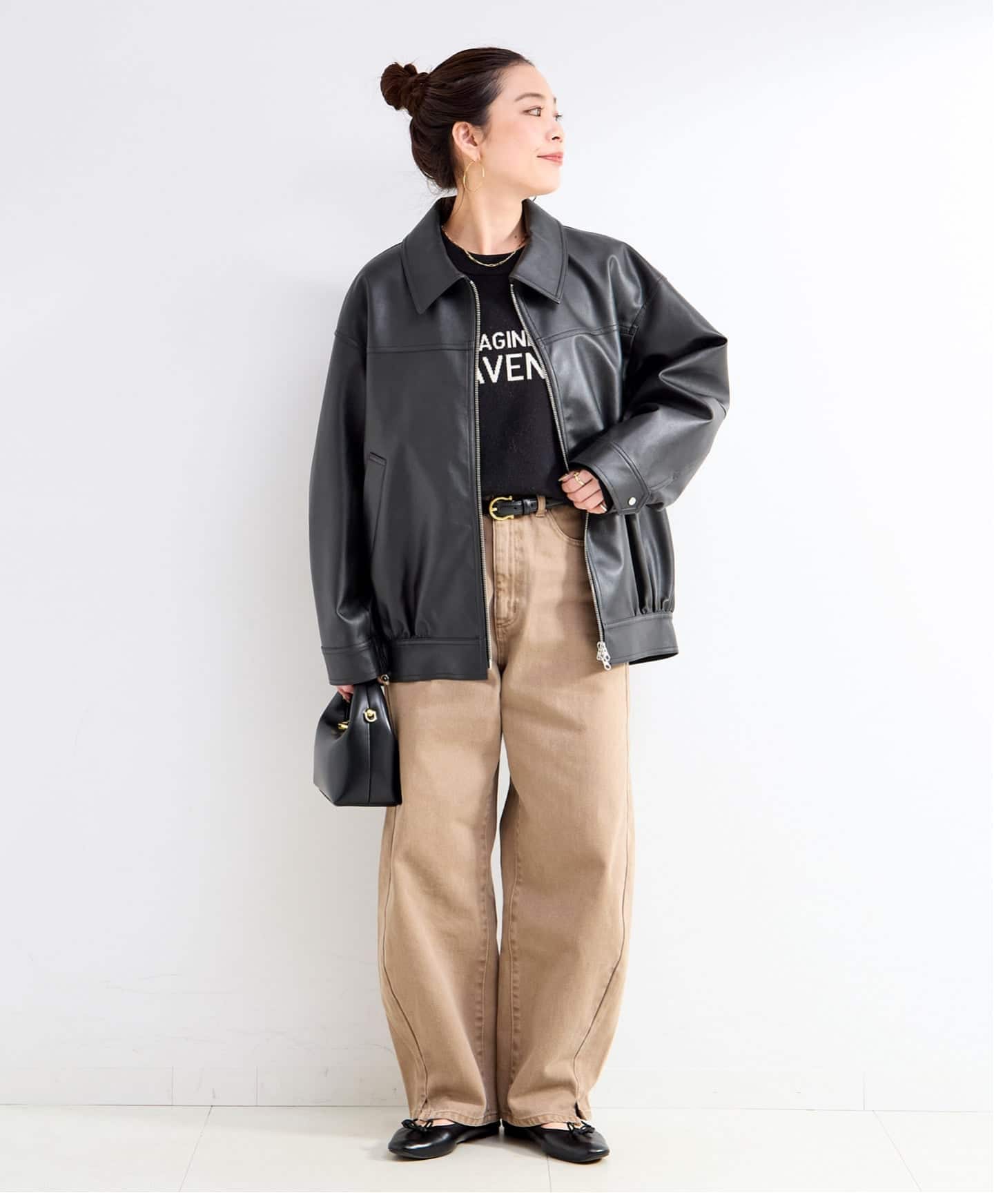 フェイクレザーブルゾン（その他ブルゾン／アウター）｜B.C STOCK