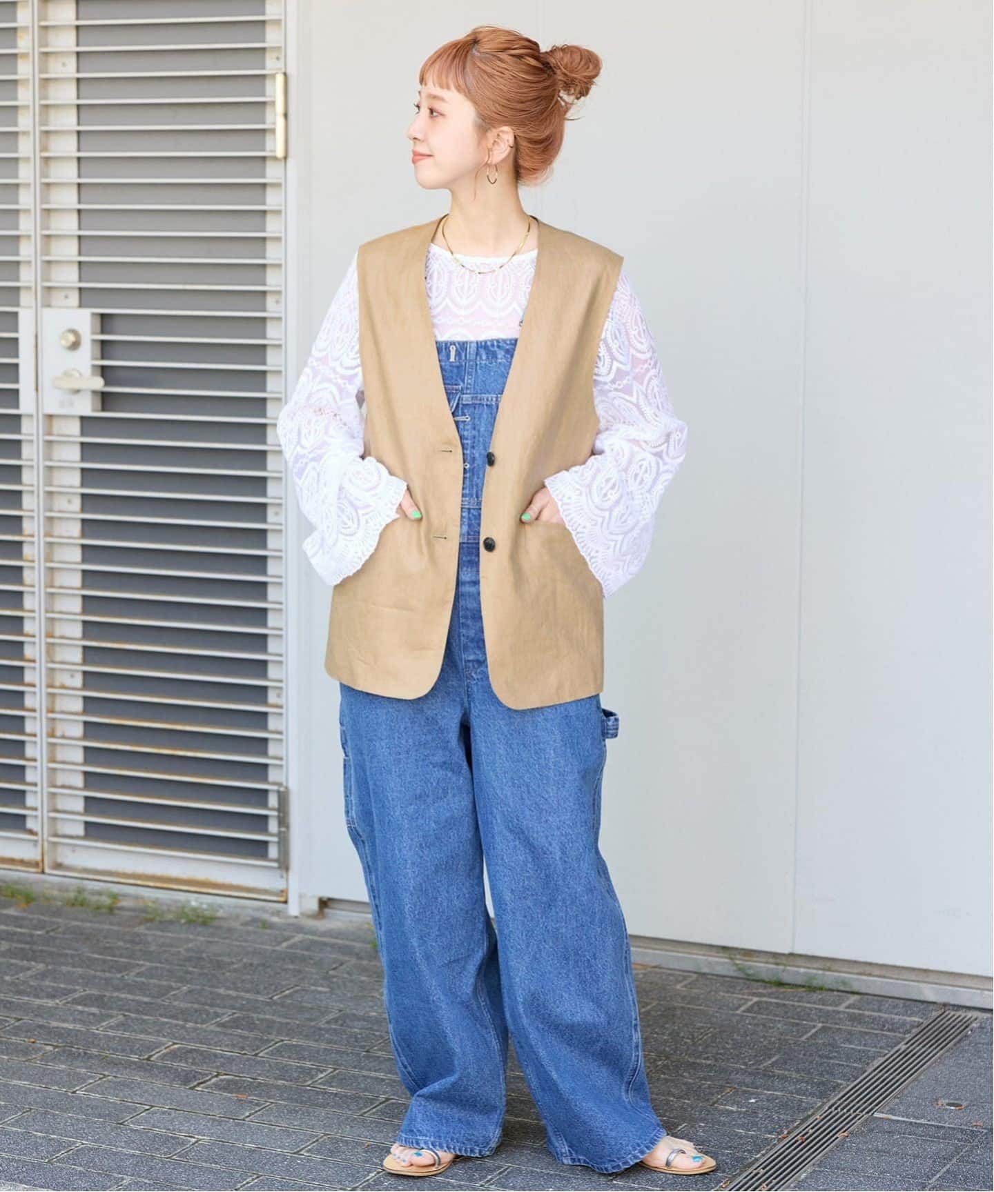 フレンチリネンジレ　B.C STOCK セール】《追加》フレンチリネンジレ（ベスト）｜B.C STOCK