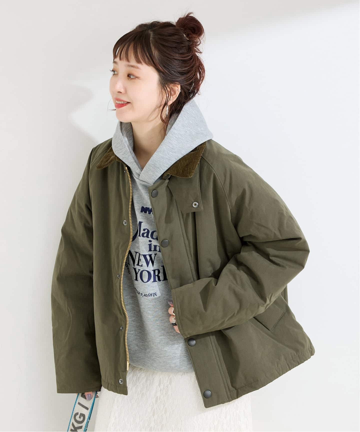 WEB＋一部店舗限定】Barbour/バブアー padded transport jacket（中綿