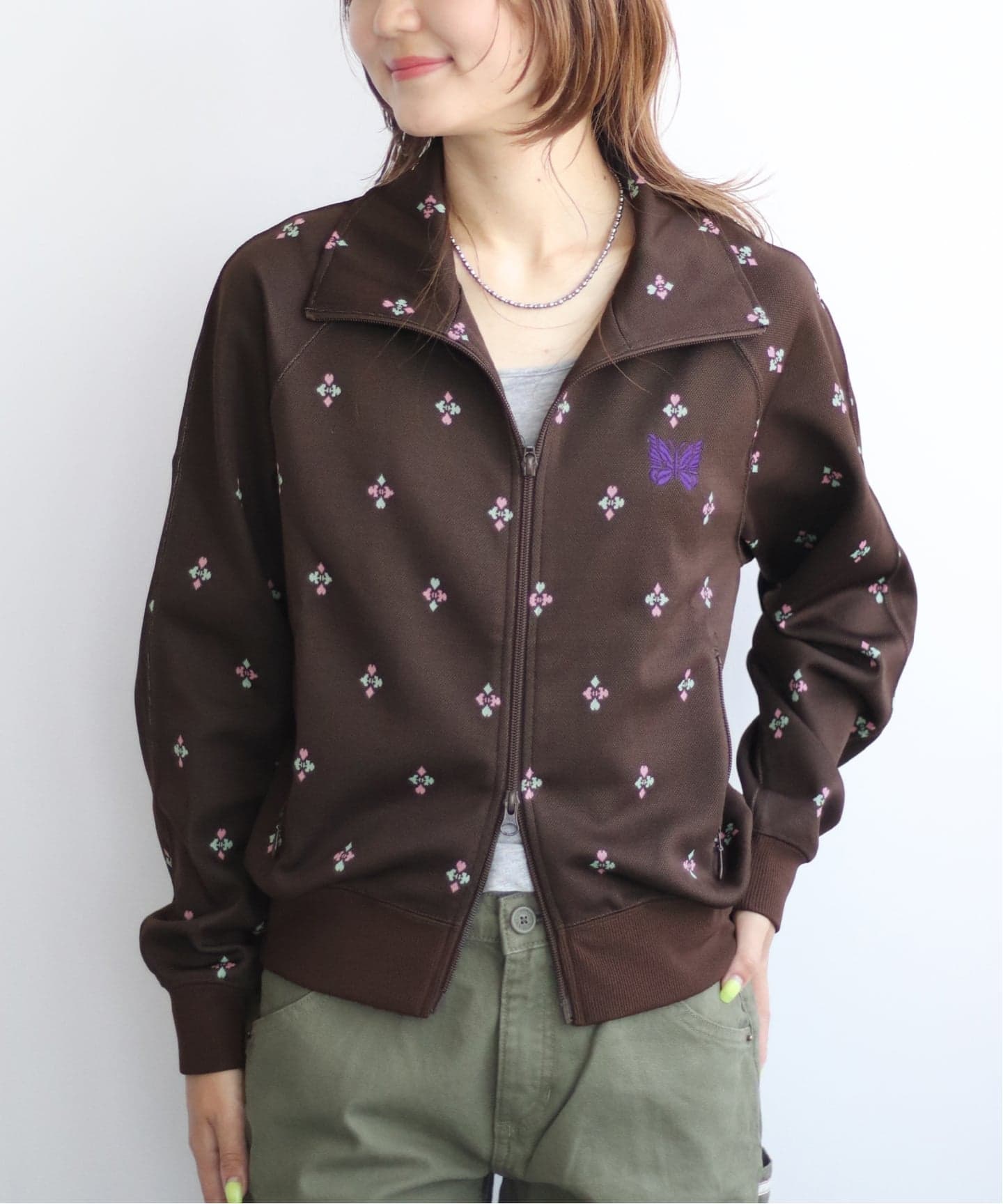 NEEDLES/ニードルズTrack Jacket - Poly Jacquard