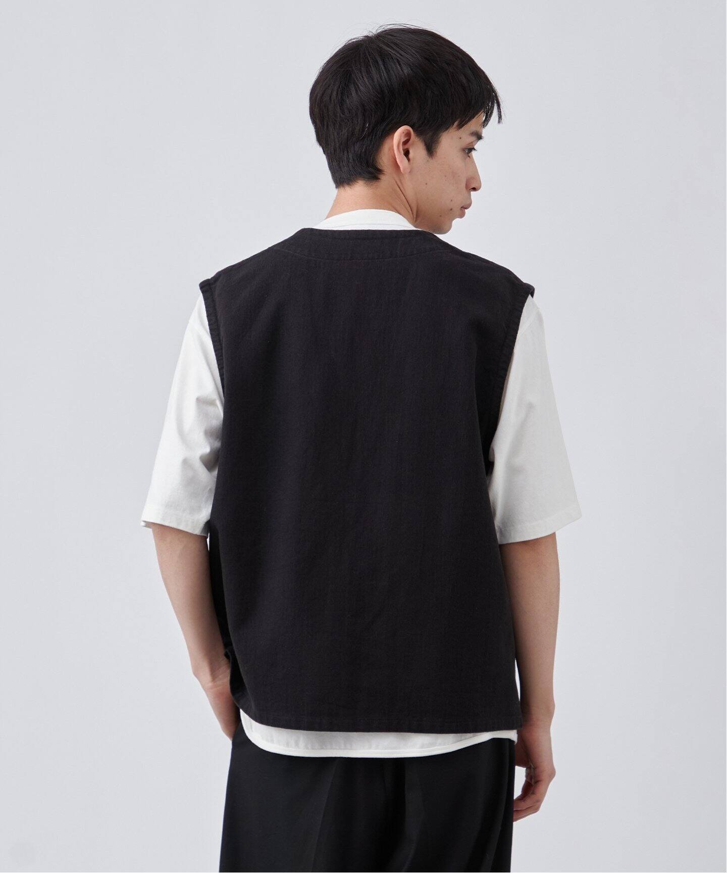 ★美品★journal standard luxe リネンコットンベスト journalstandardluxe リネンコットンベスト journalstandardluxe