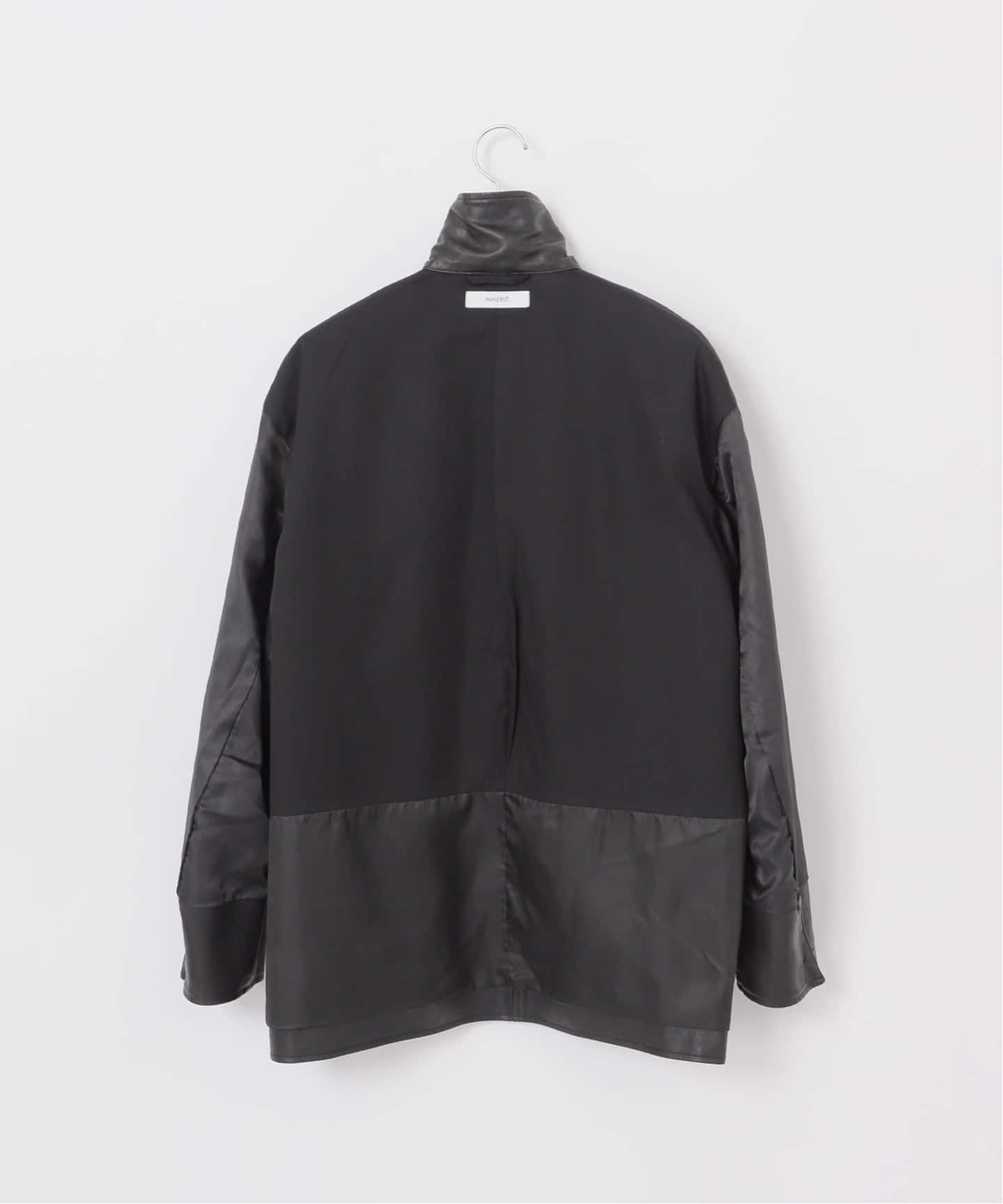 フェード加工 フェイクレザーカーコート（レザージャケット）｜B.C